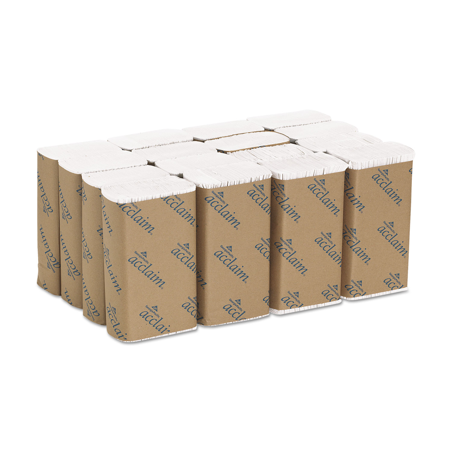 Folded Paper Towel, 9 1/4 x 9 1/2, White, 250/Pack, 16 Packs/Carton