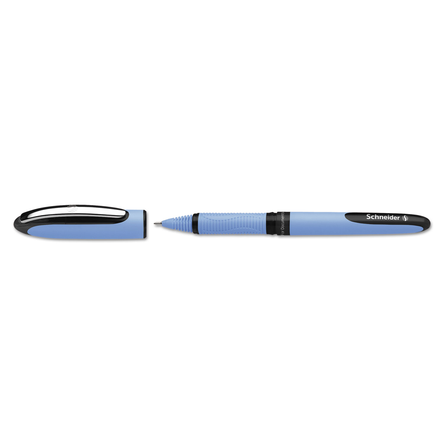 Schneider One Hybrid Rollerball Stick Pen, .5mm, Black