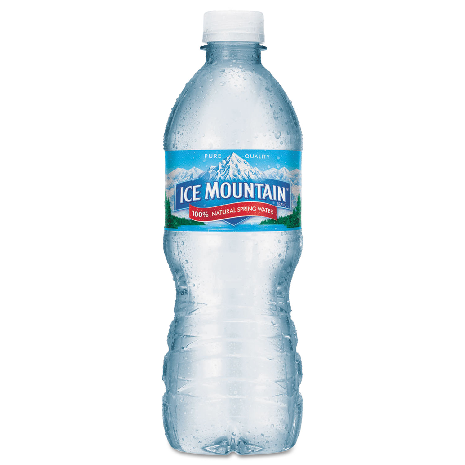  Ice Mountain 1039247 Natural Spring Water, 16.9 oz Bottle, 40 Bottles/Carton (NLE1039247) 