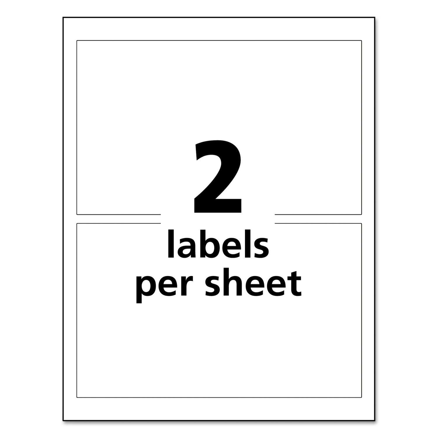 Easy Peel UltraDuty GHS Chemical Labels, Laser, 4 3/4 x 7 3/4,White, 100/Box