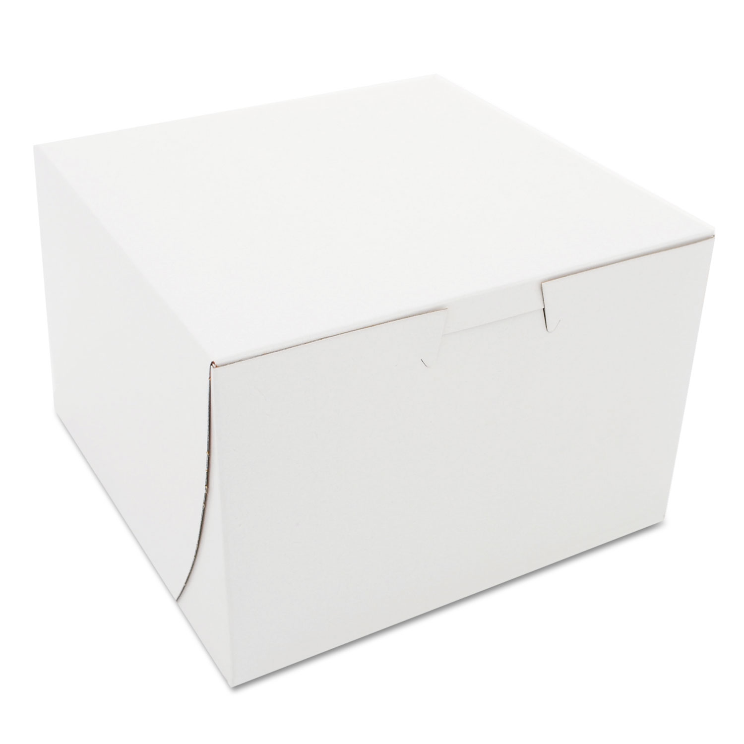  SCT SCH 0909 Non-Window Bakery Boxes, Paperboard, 6 x 6 x 4, White, 250/Bundle (SCH0909) 