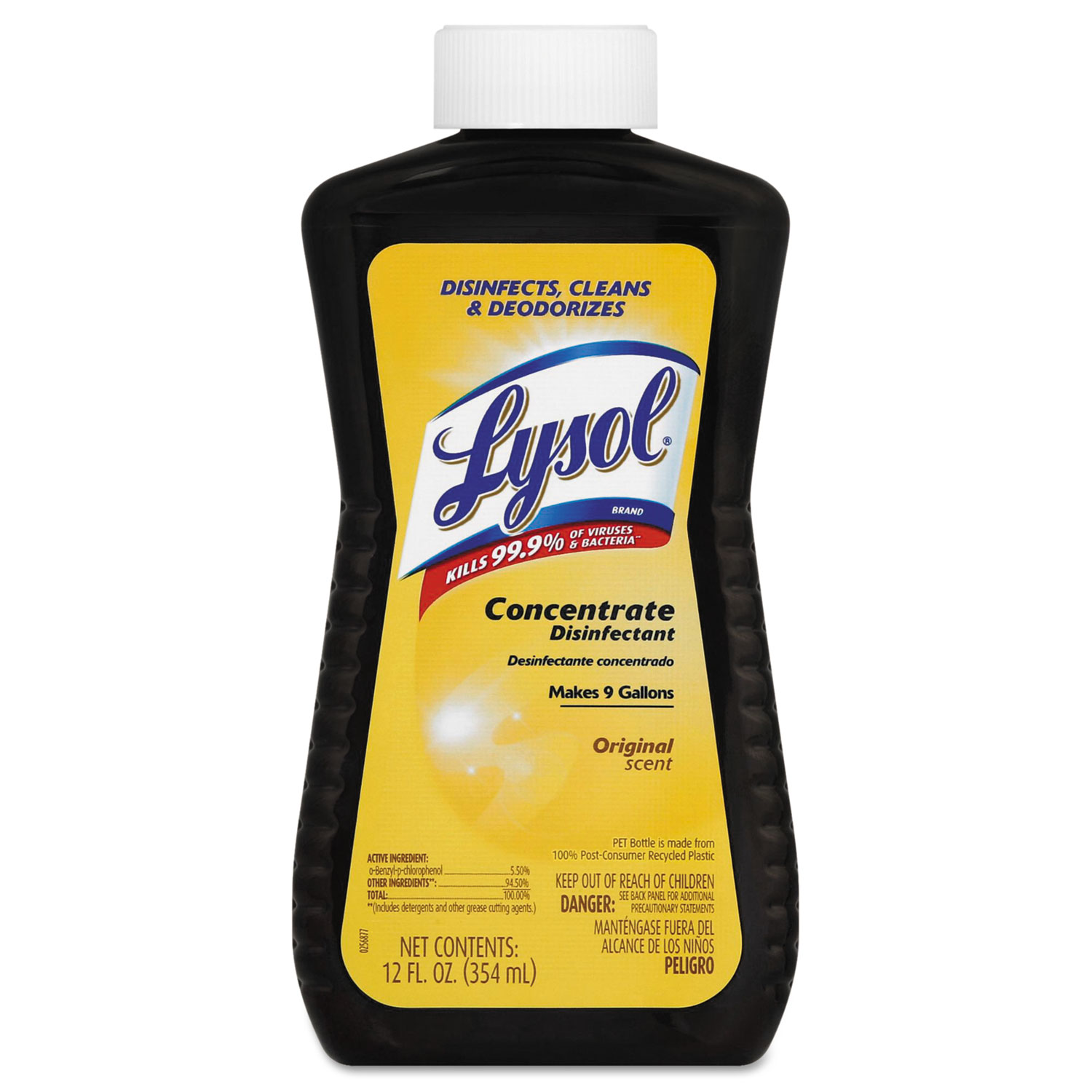  LYSOL Brand 19200-77500 Concentrate Disinfectant, 12 oz Bottle, 6/Carton (RAC77500) 