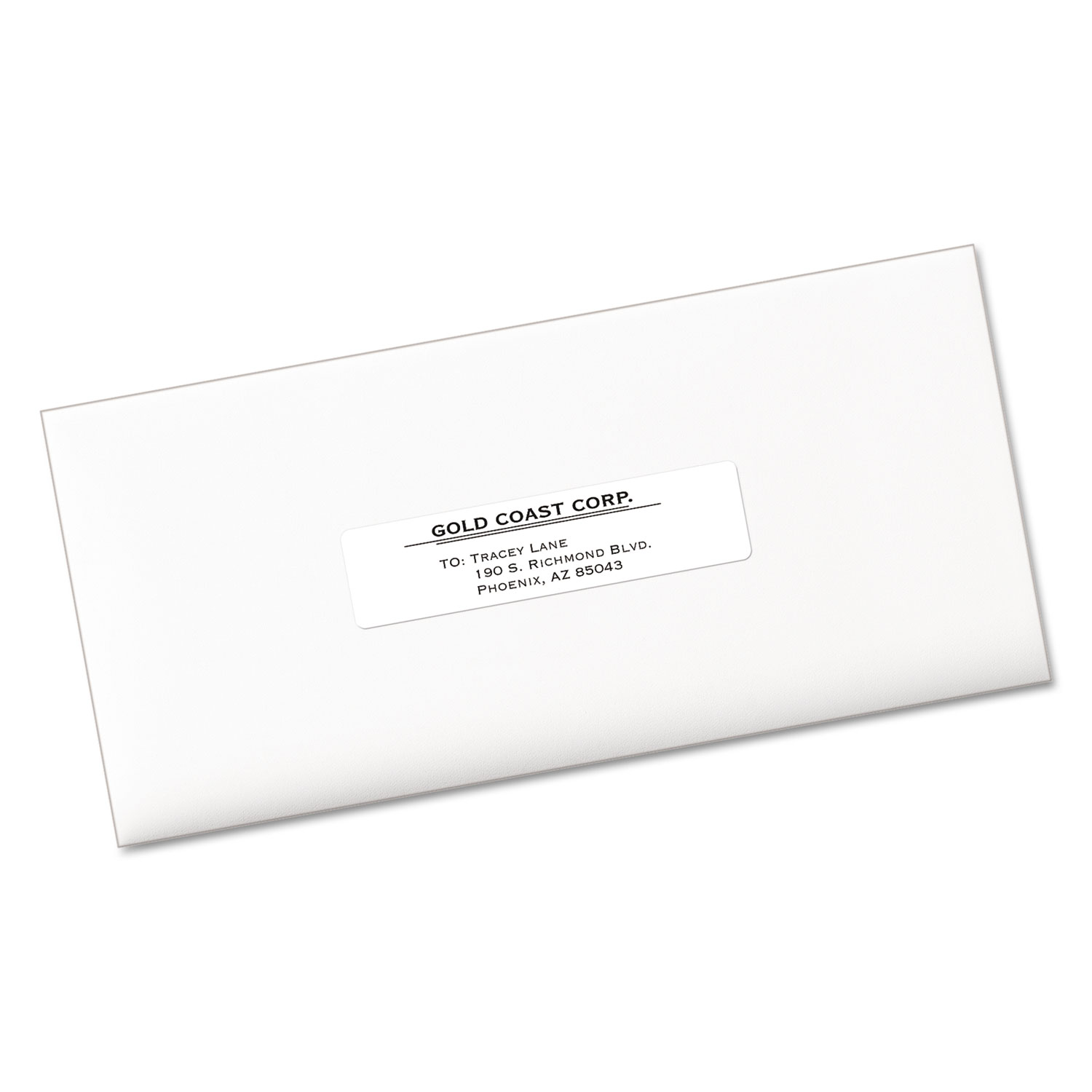 Easy Peel Mailing Address Labels, Laser, 1 x 4, White, 500/Pack