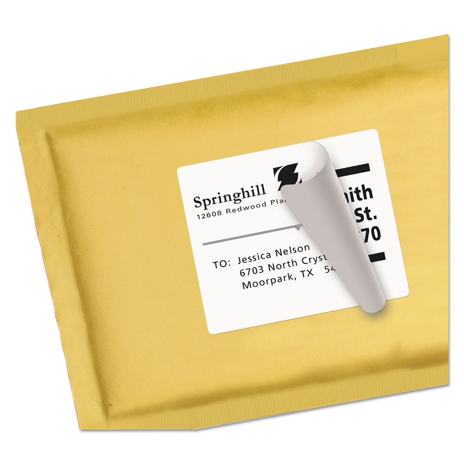 Avery® Shipping Labels with TrueBlock Technology, Inkjet, 3 1/3 x 4