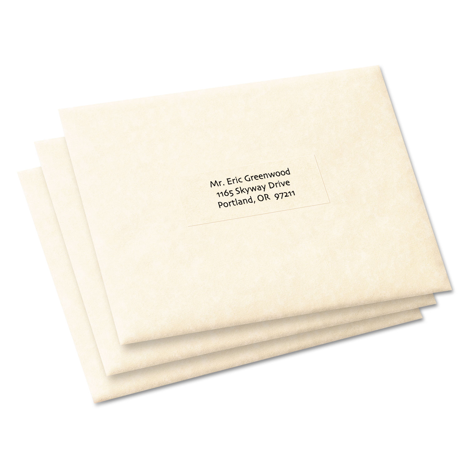 Mailing Clear Easy Peel Copier Address Labels, 1 x 2 13/16, 2310/Pack