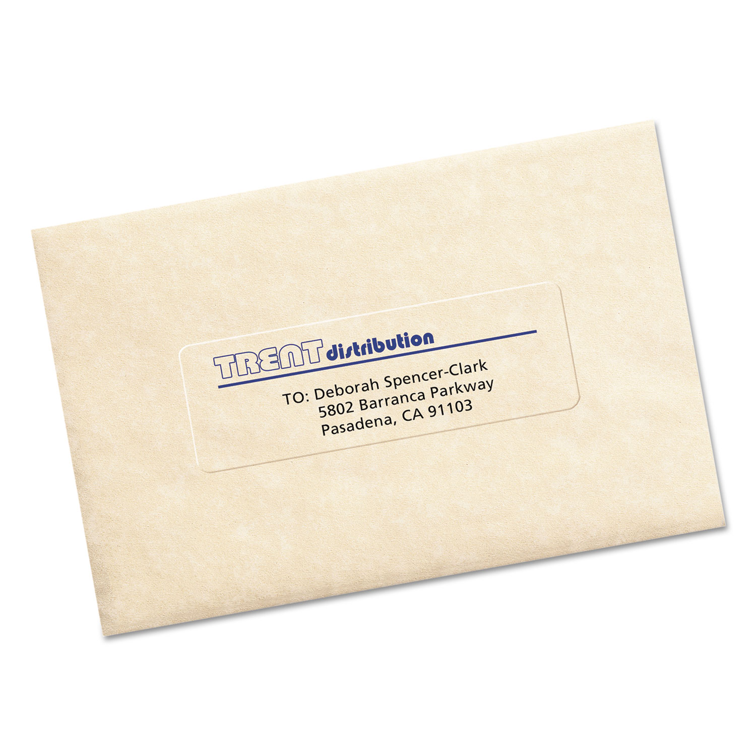 Matte Clear Easy Peel Address Labels, Inkjet, 1 1/3 x 4, 140/Pack