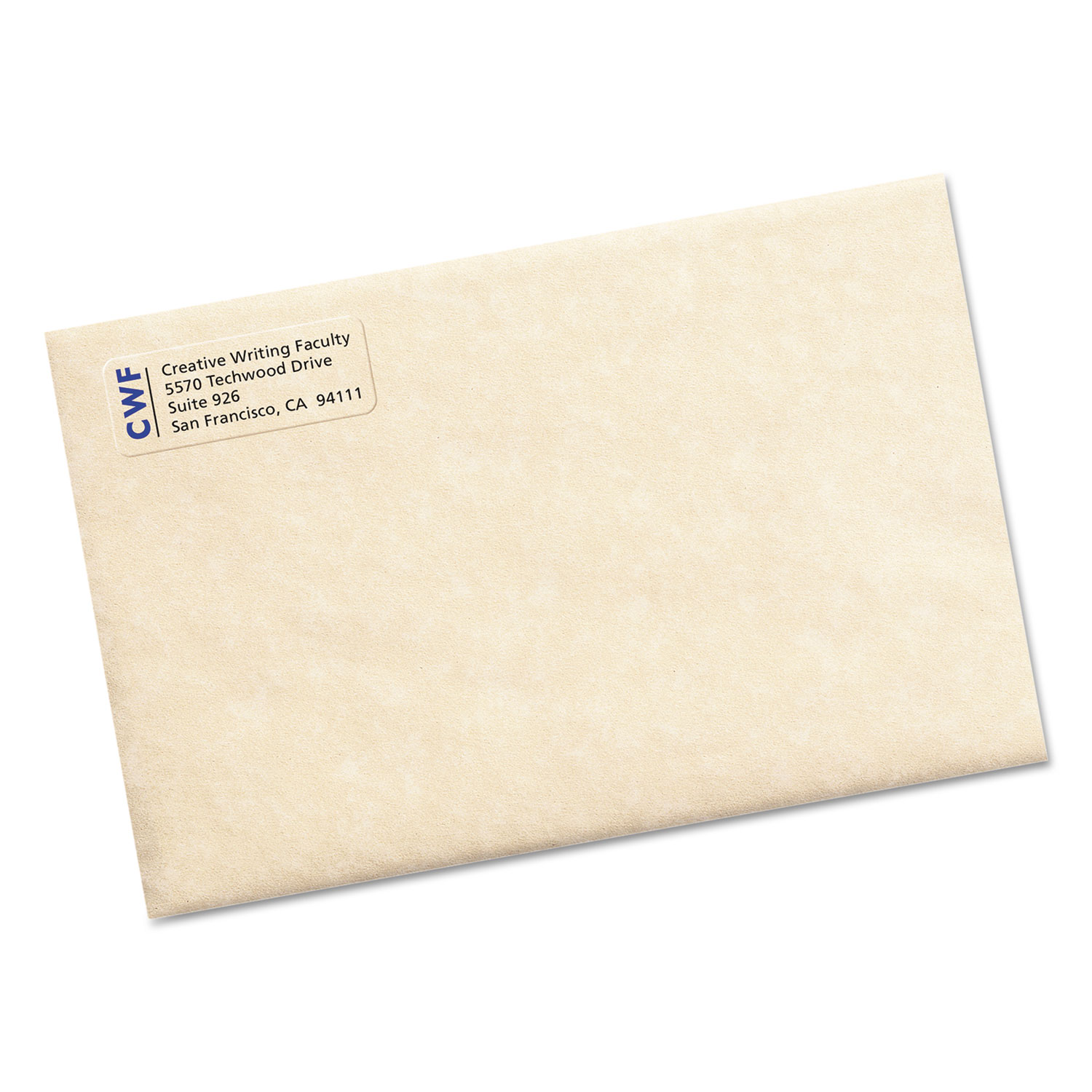 Matte Clear Easy Peel Return Address Labels, Inkjet, 2/3 x 1 3/4, 600/Pack