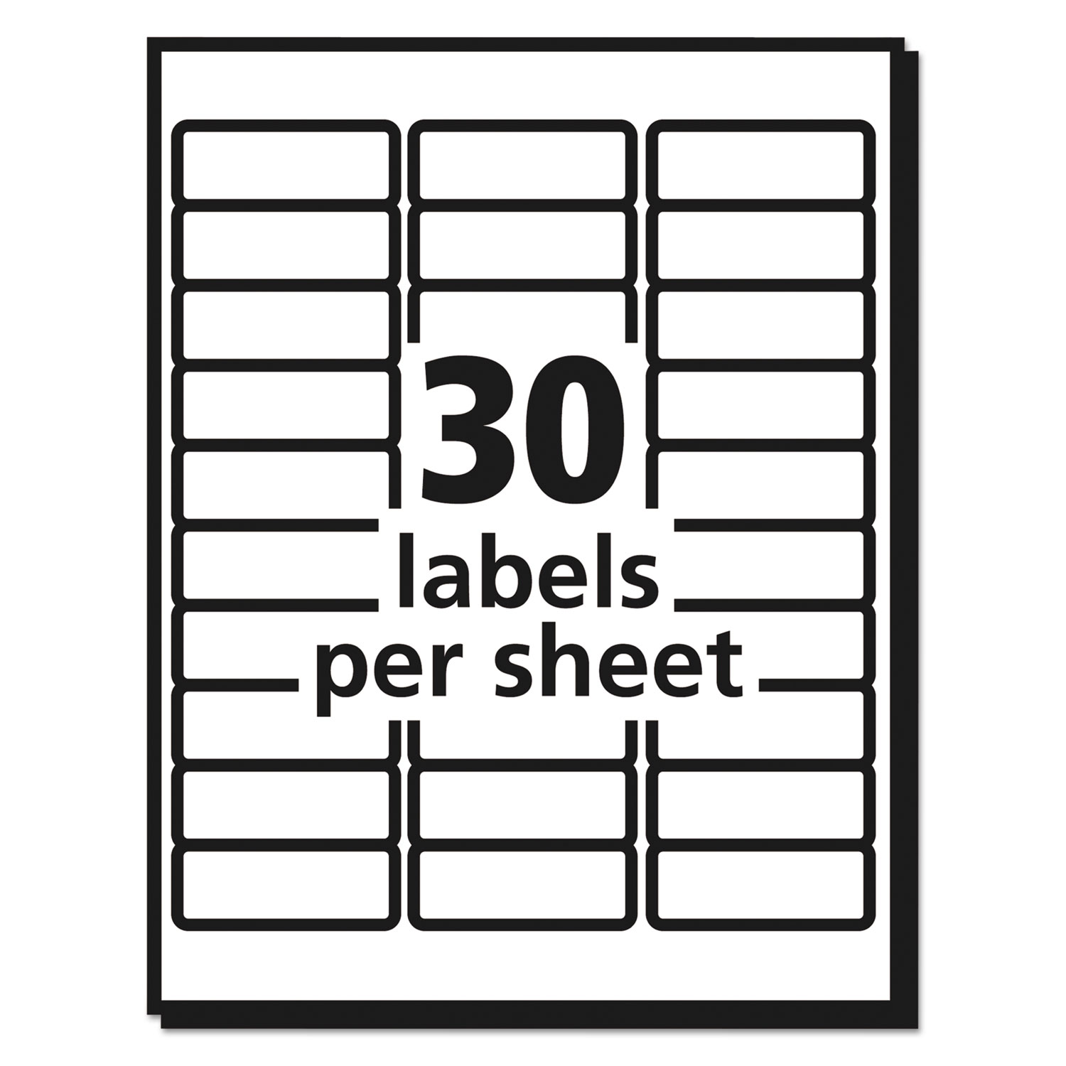 Avery 8660 Label Template Printable Templates