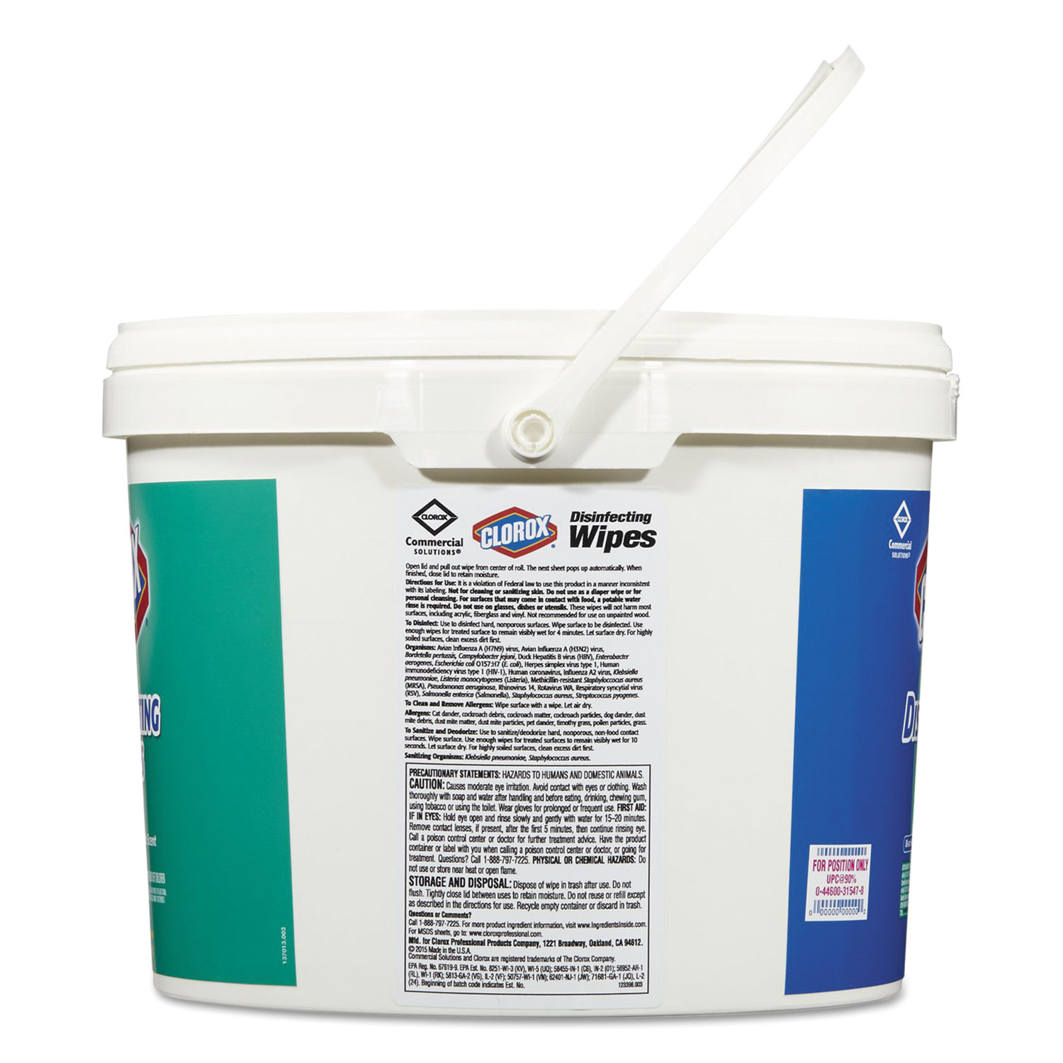 Disinfecting Wipes, 7 x 8, Fresh Scent, 700/Bucket