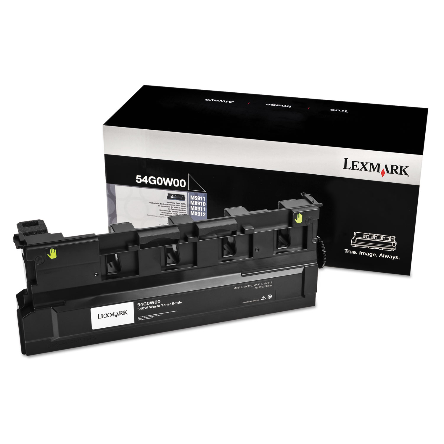 Lexmark 54G0W00 54G0W00 Waste Toner Container, 50000 Page-Yield (LEX54G0W00) 