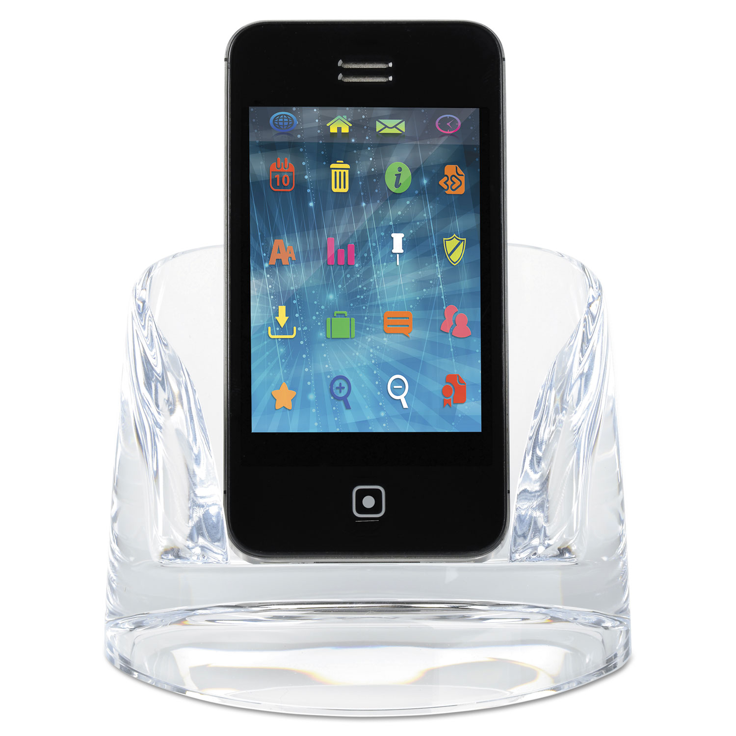 Stratus Acrylic Mobile Phone Holder, Clear