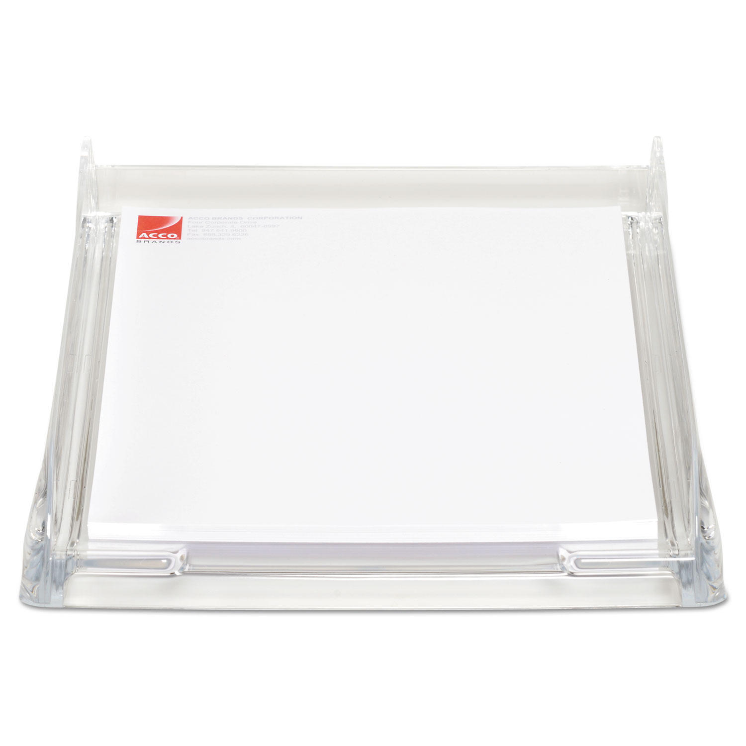 Stratus Acrylic Document Tray, Letter, Clear