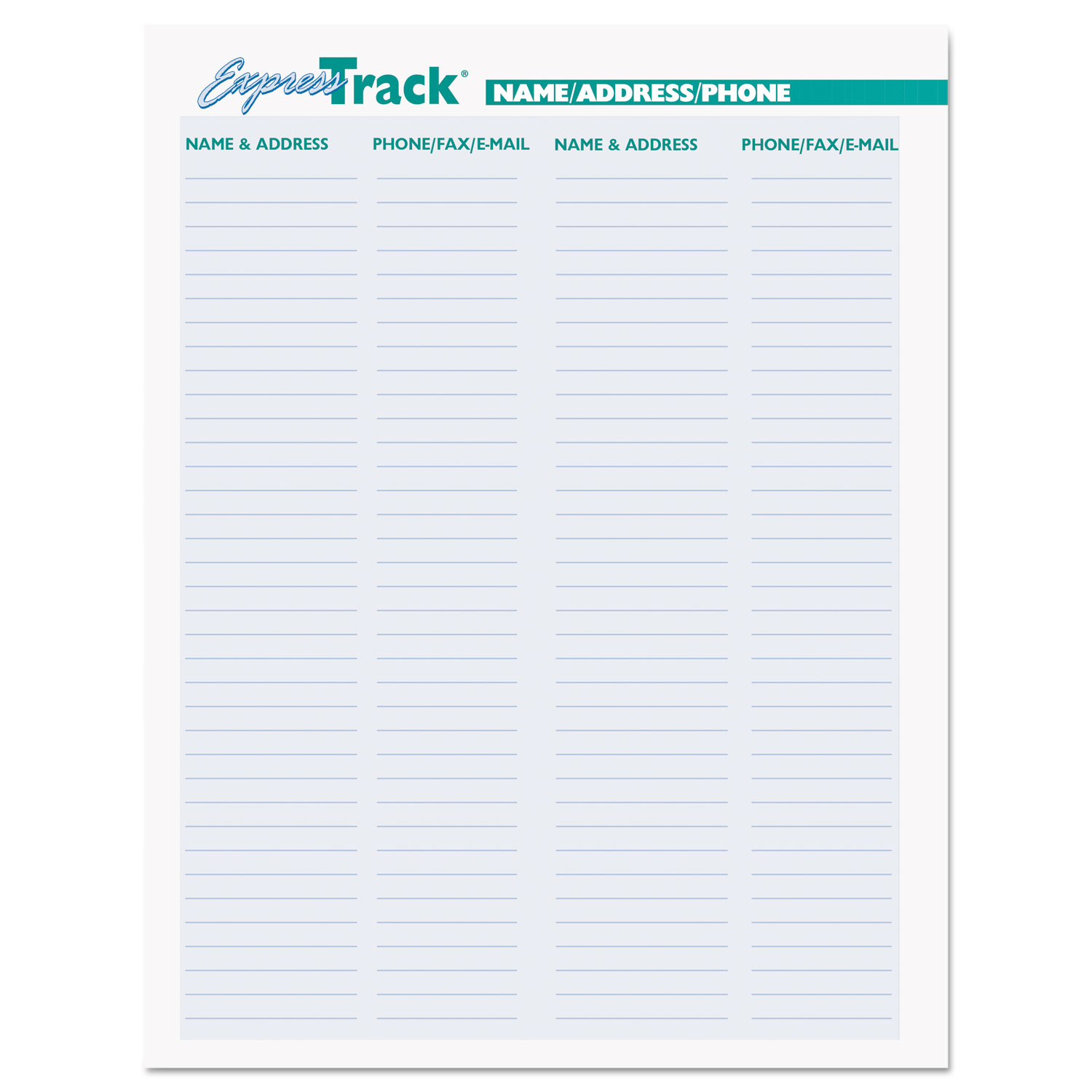 Recycled Express Track Weekly/Monthly Appointment Book, 5 x 8, Black, 2018-2019