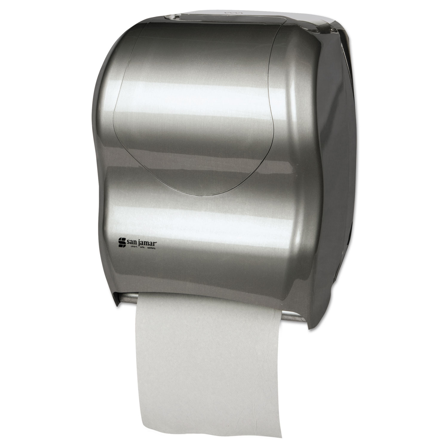  San Jamar T1370SS Tear-N-Dry Touchless Roll Towel Dispenser, 16 3/4 x 10 x 12 1/2, Silver (SJMT1370SS) 