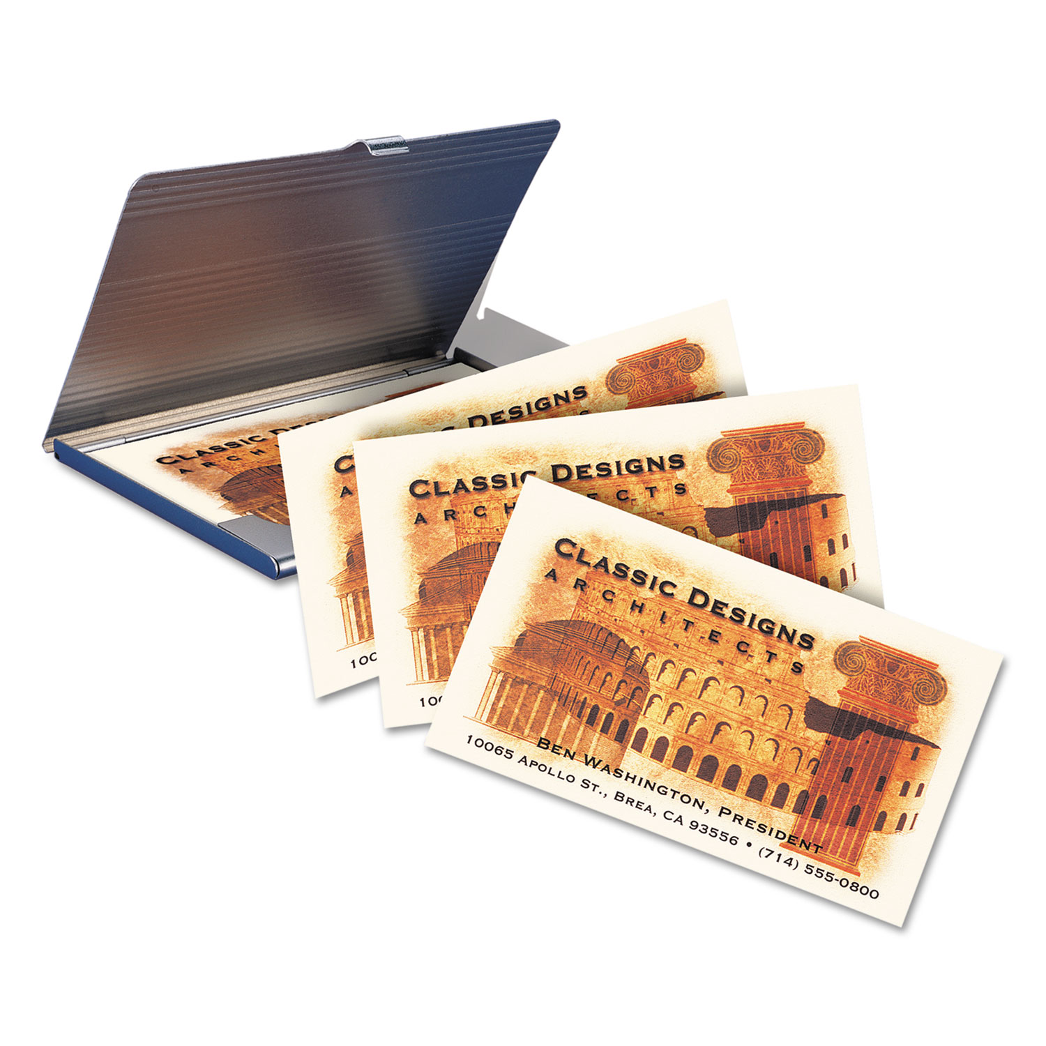 Printable Microperf Business Cards, Inkjet, 2 x 3 1/2, Ivory, Matte, 250/Pack