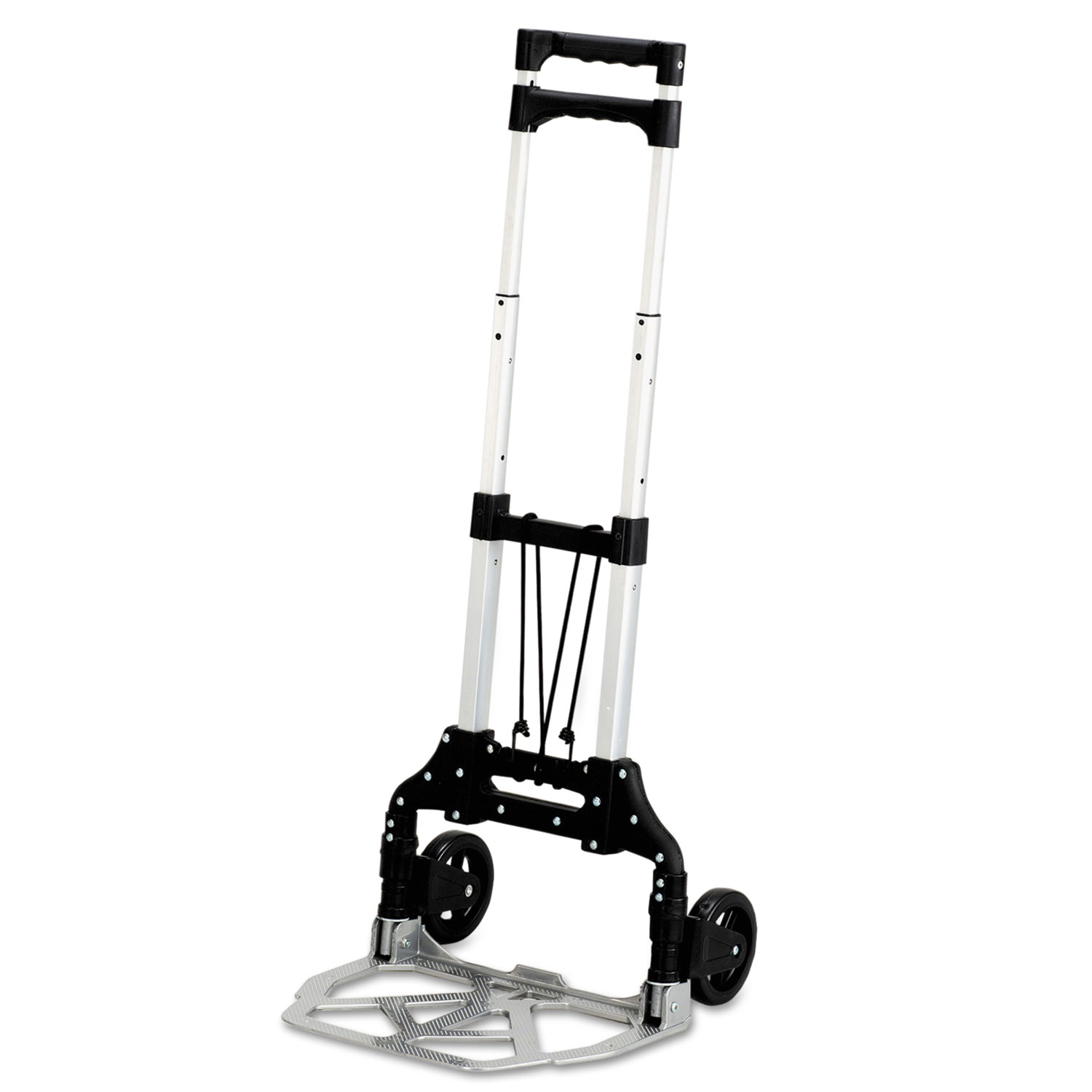 Stow and Go Cart, 110 lb Capacity, 15.25 x 16 x 39, Aluminum