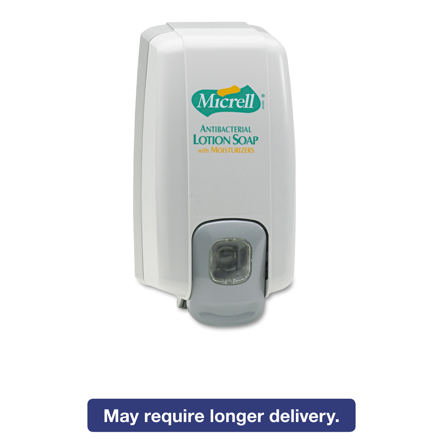 MICRELL NXT Lotion Soap Dispenser, 1000mL, 5 1/8w x 3 3/4d x 10h, Dove Gray