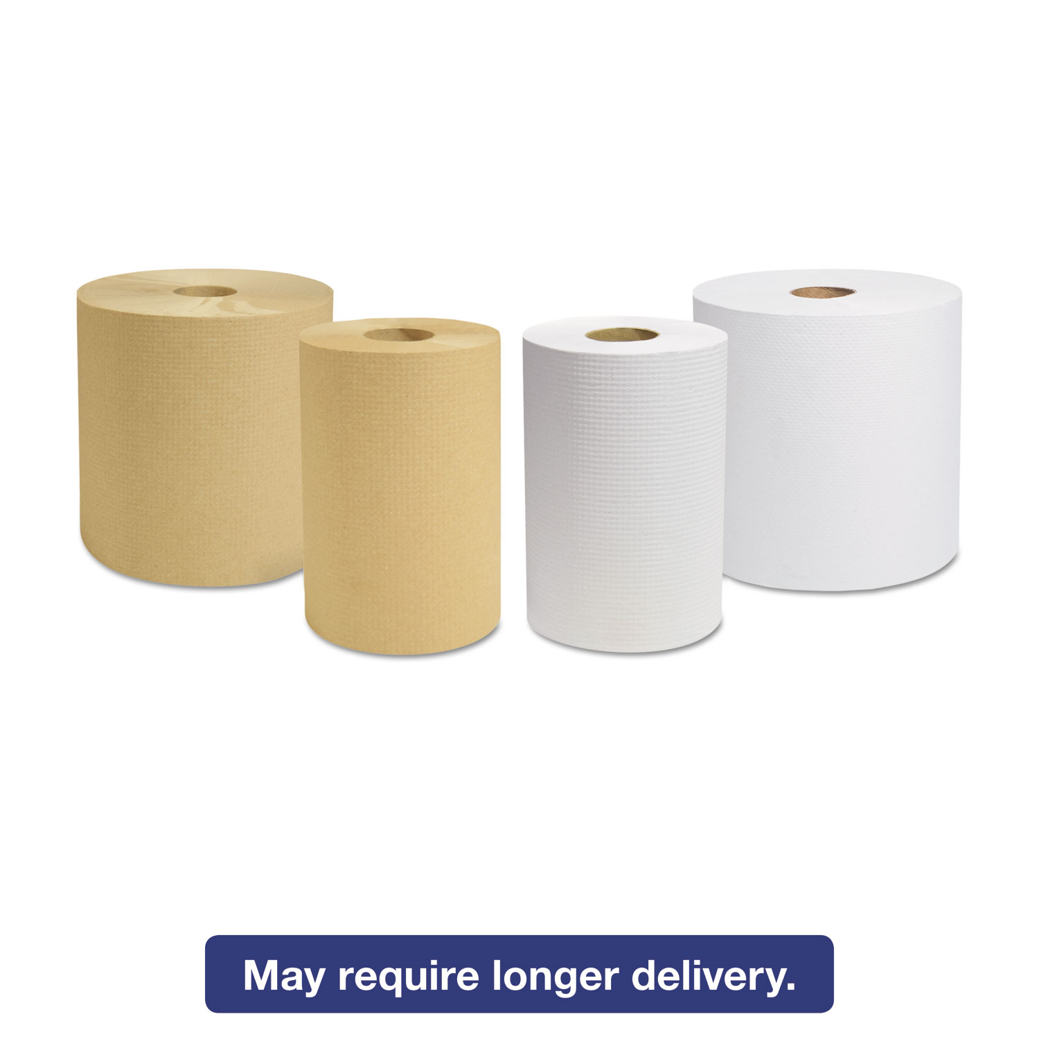 Select Roll Paper Towels, Natural, 7 7/8 x 350 ft, 12/Carton