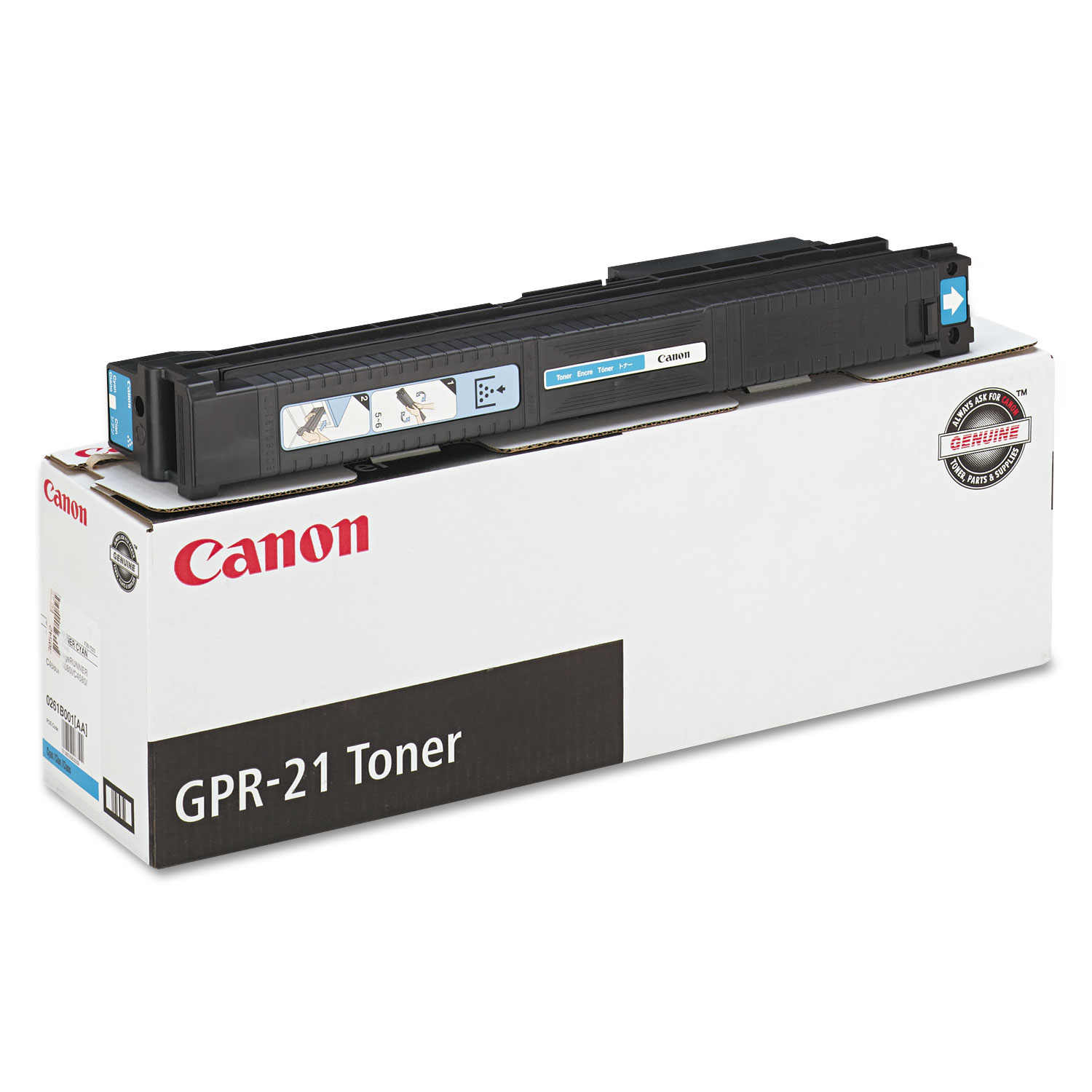 0261B001AA (GPR-21) Toner, Cyan