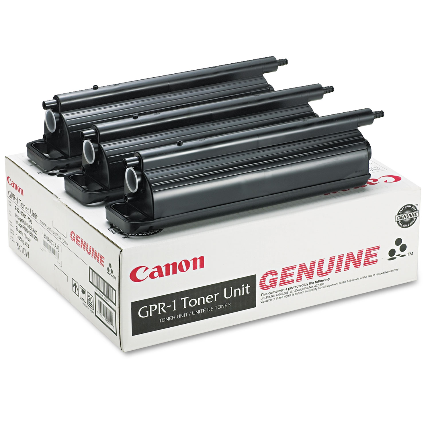 1390A003AA (GPR-1) Toner, Black, 3/CT