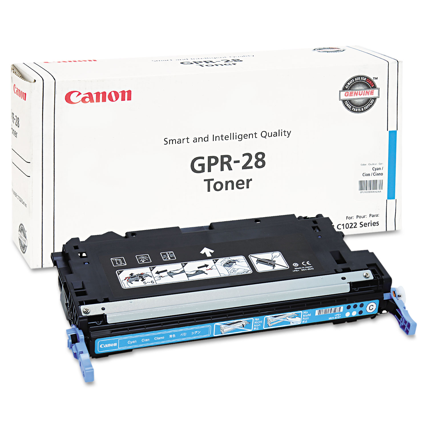 1659B004AA (GPR-28) Toner, Cyan