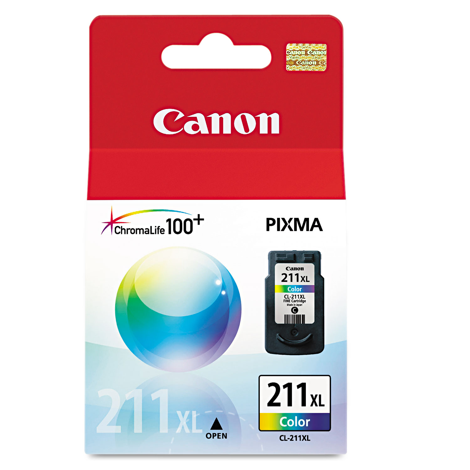  Canon 2975B001 2975B001 (CL-211XL) High-Yield Ink, 349 Page-Yield, Tri-Color (CNM2975B001) 