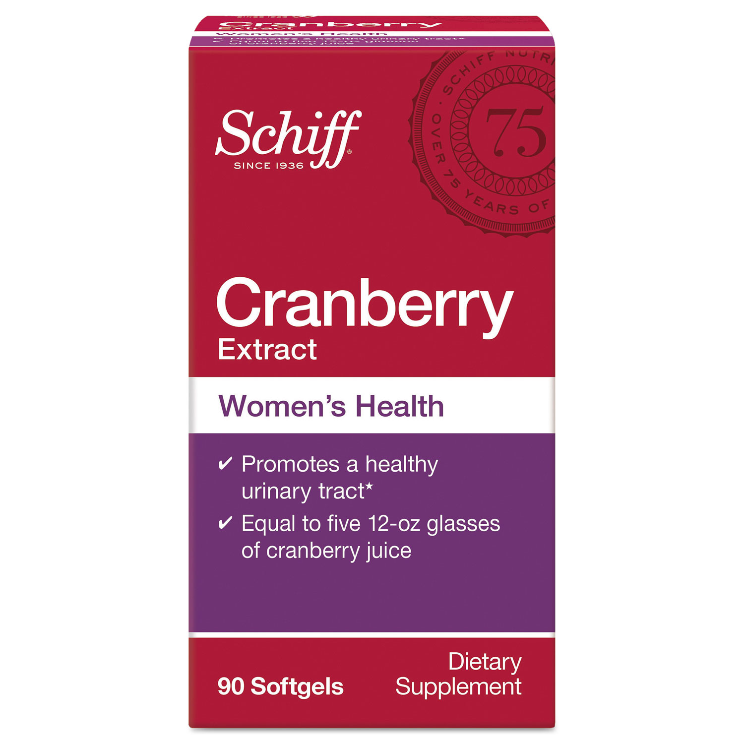Cranberry Extract Softgel, 90 Count