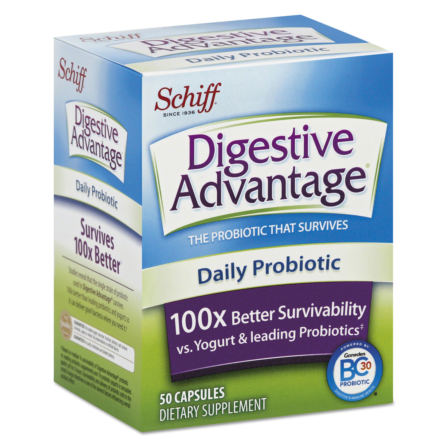 Daily Probiotic Capsule, 50 Count, 36/Carton