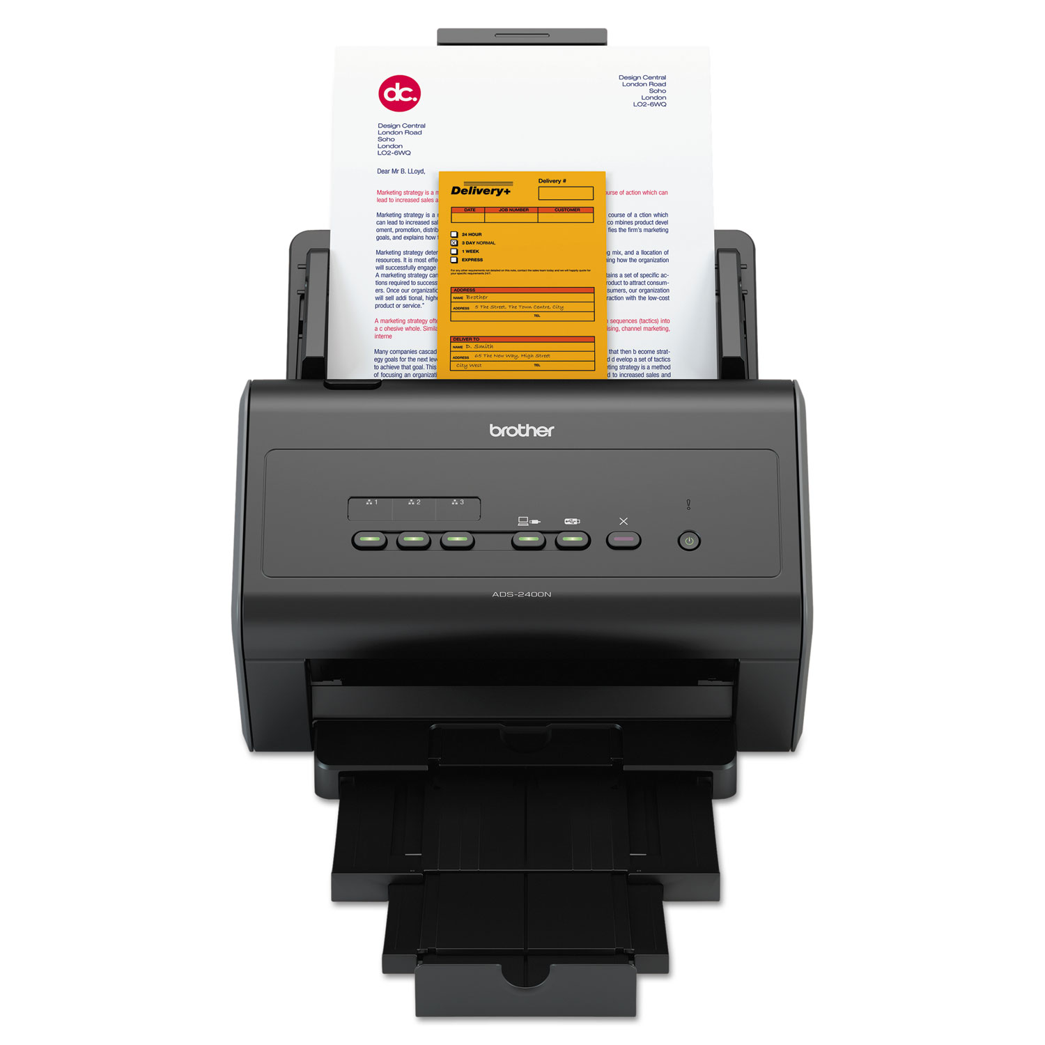  Brother ADS2400N ADS2400N Network Document Scanner for Mid- to Large-Size Workgroups (BRTADS2400N) 
