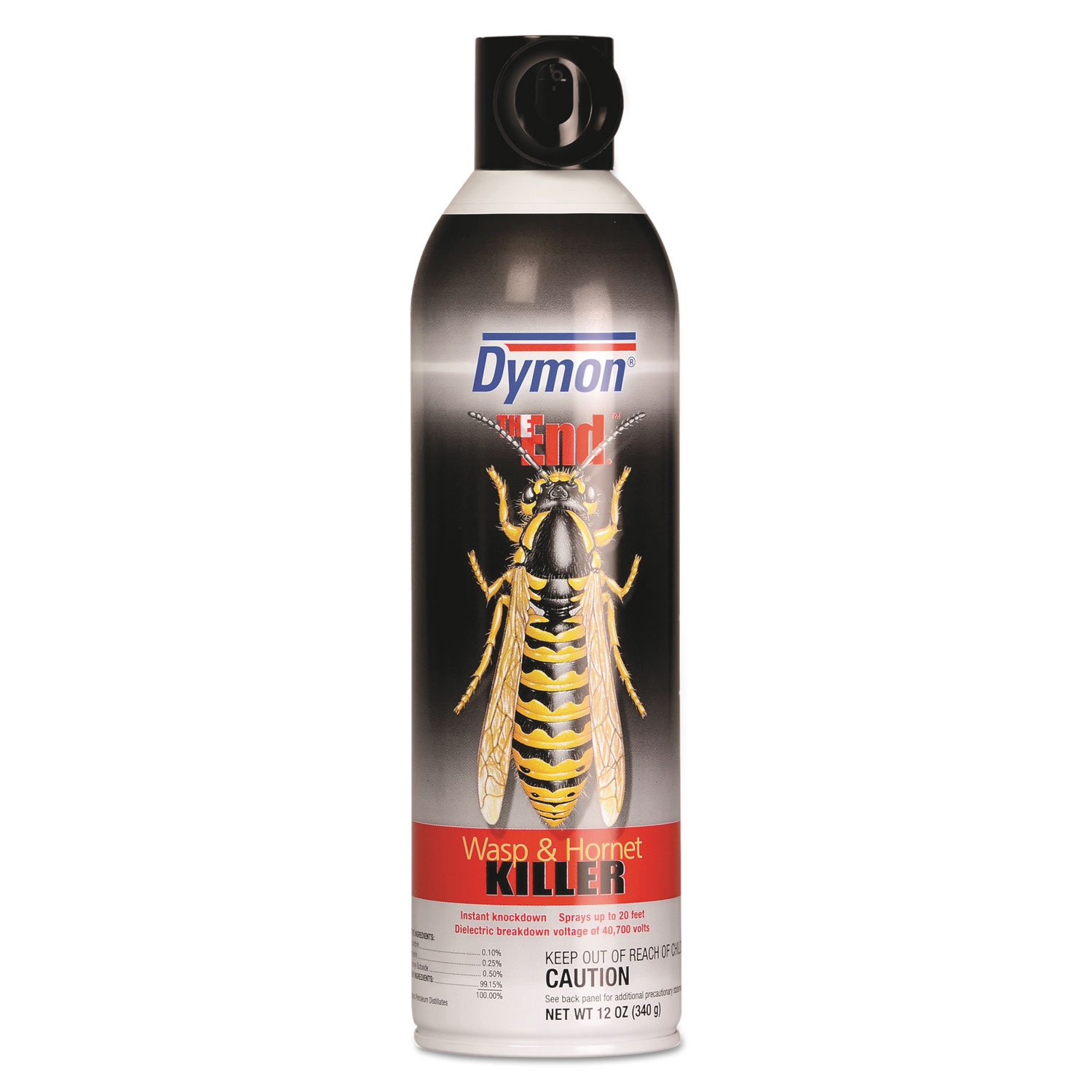  Dymon 18320 THE End Wasp & Hornet Killer, 12oz Can, 12/Carton (ITW18320) 