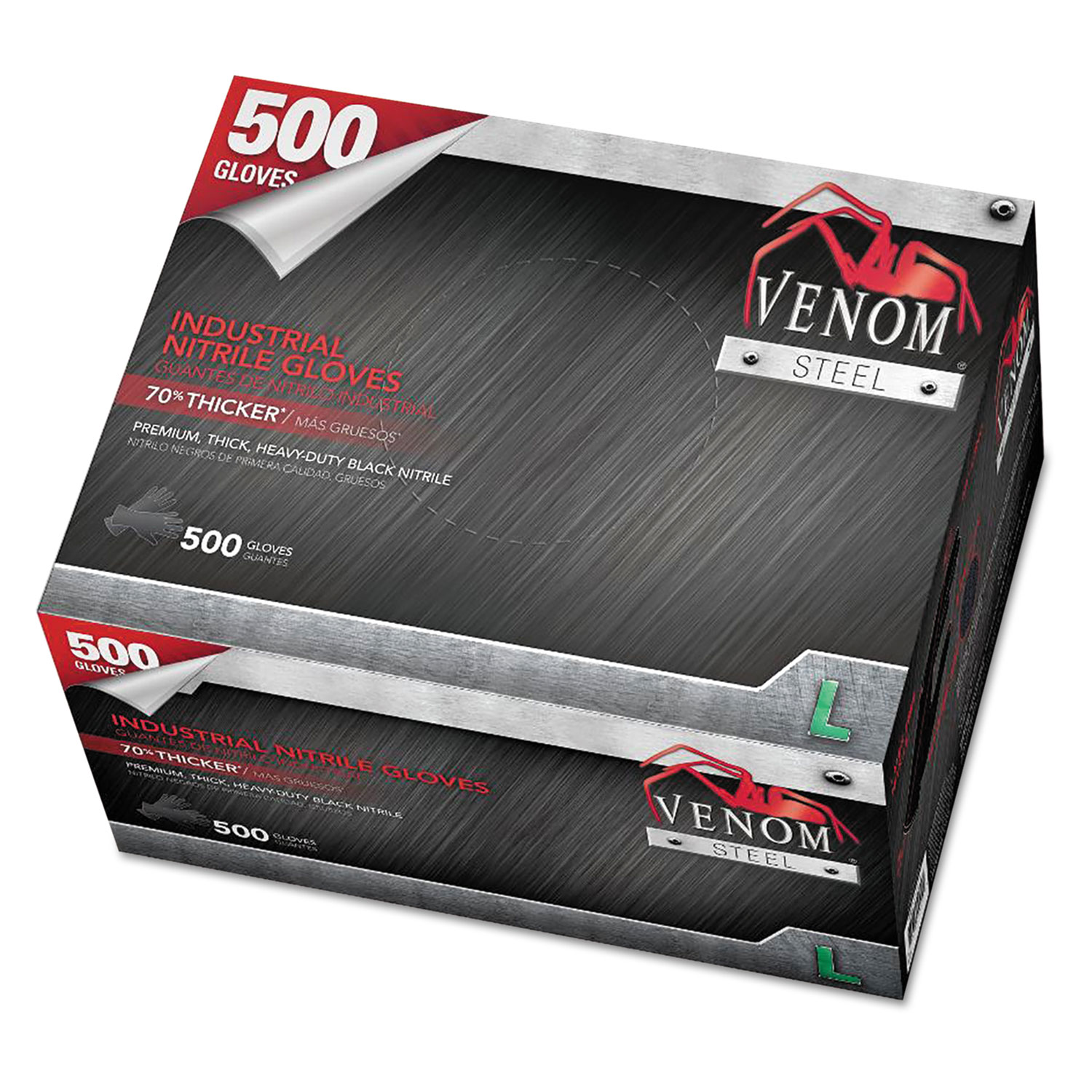 venom steel gloves 500