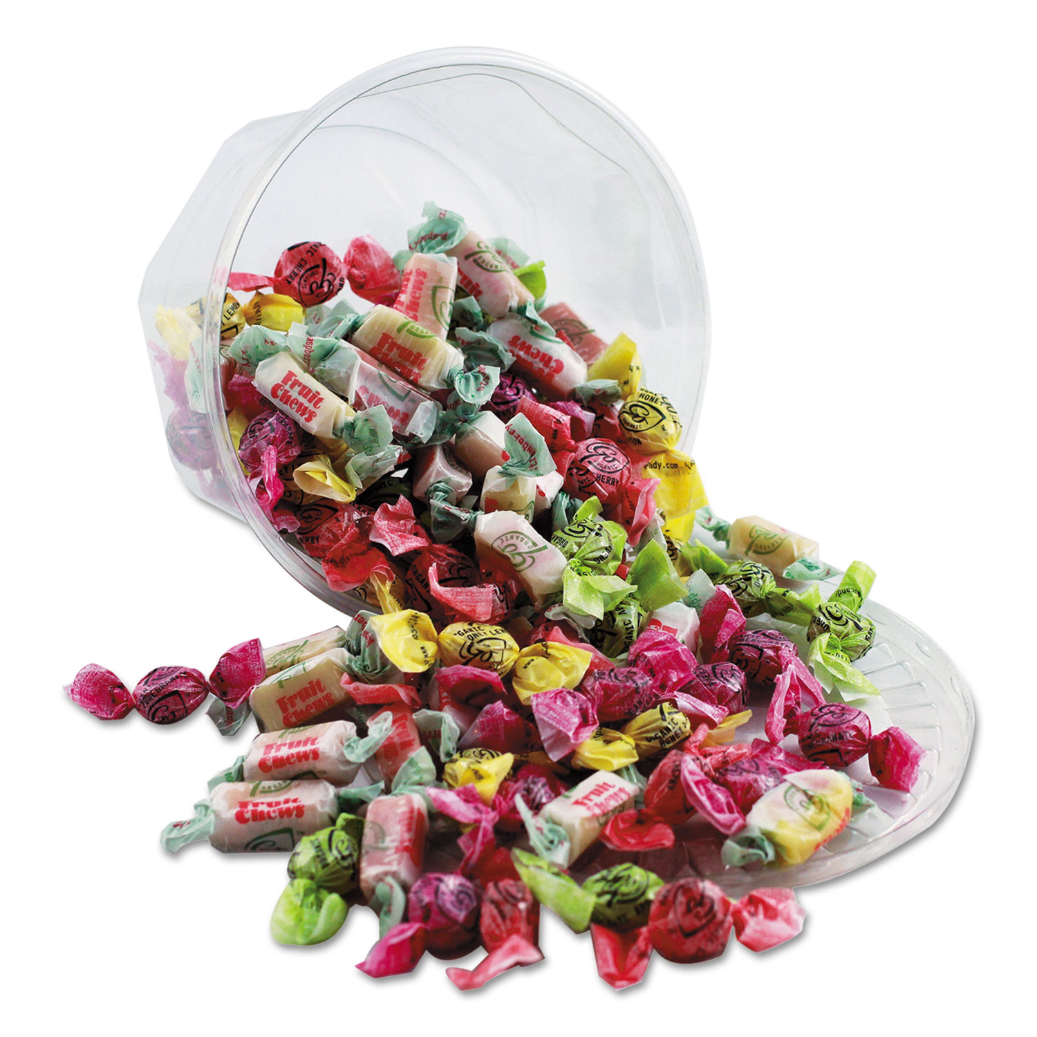 Candy Assortments, Assorted Organic Candy, 16.5 oz Resealable Tub