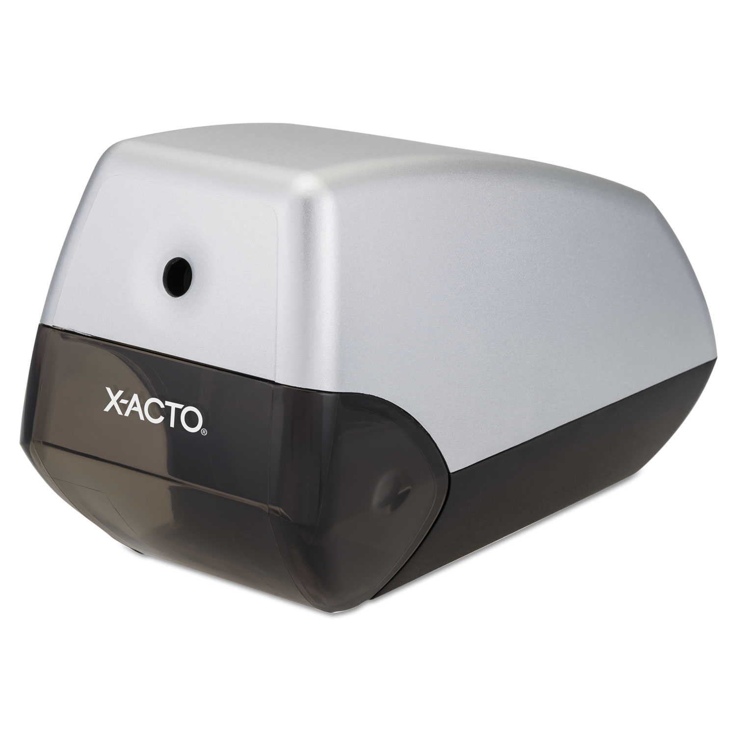  X-ACTO 1900LMR Helix Office Electric Pencil Sharpener, AC-Powered, 3 x 6.5 x 4.5, Silver/Black (EPI1900LMR) 