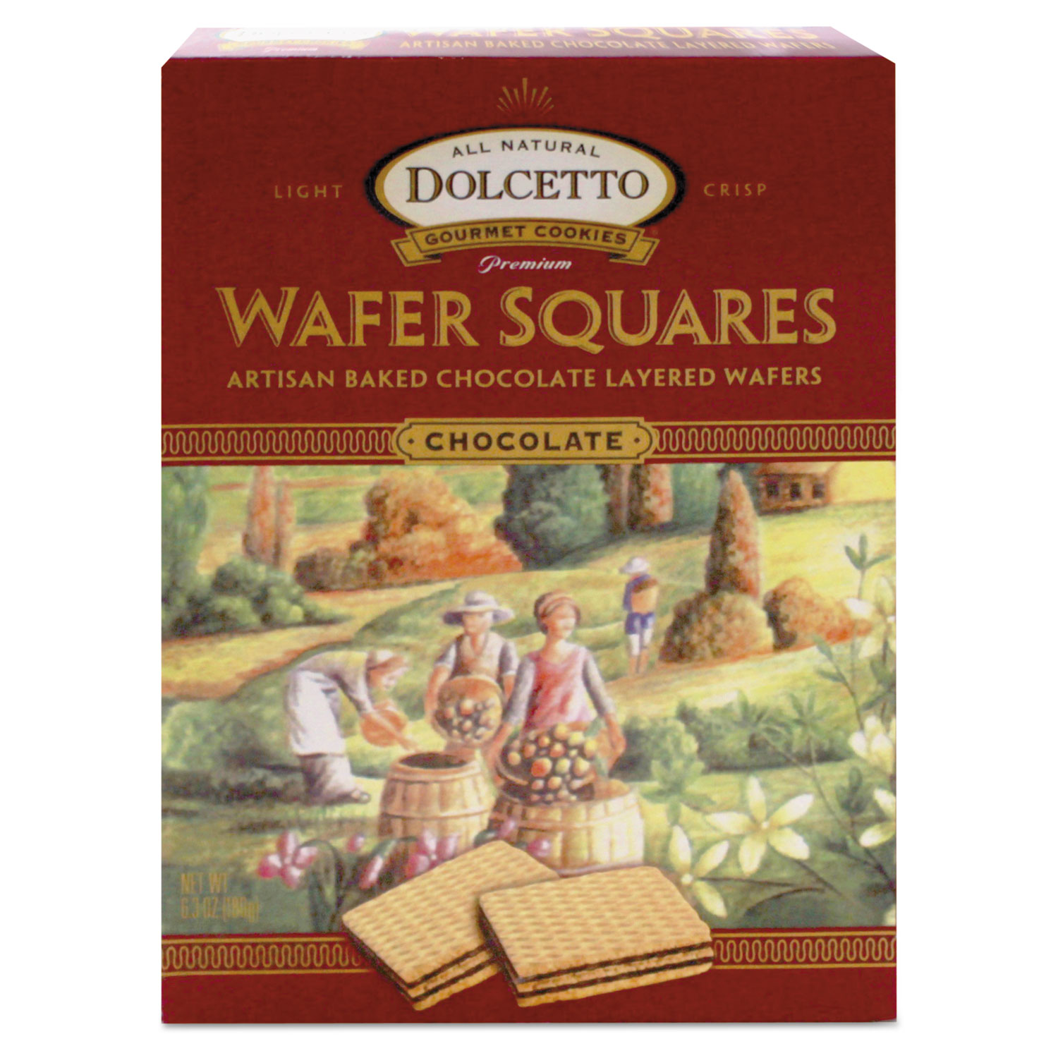 Wafers, Chocolate, 6.3 oz Box