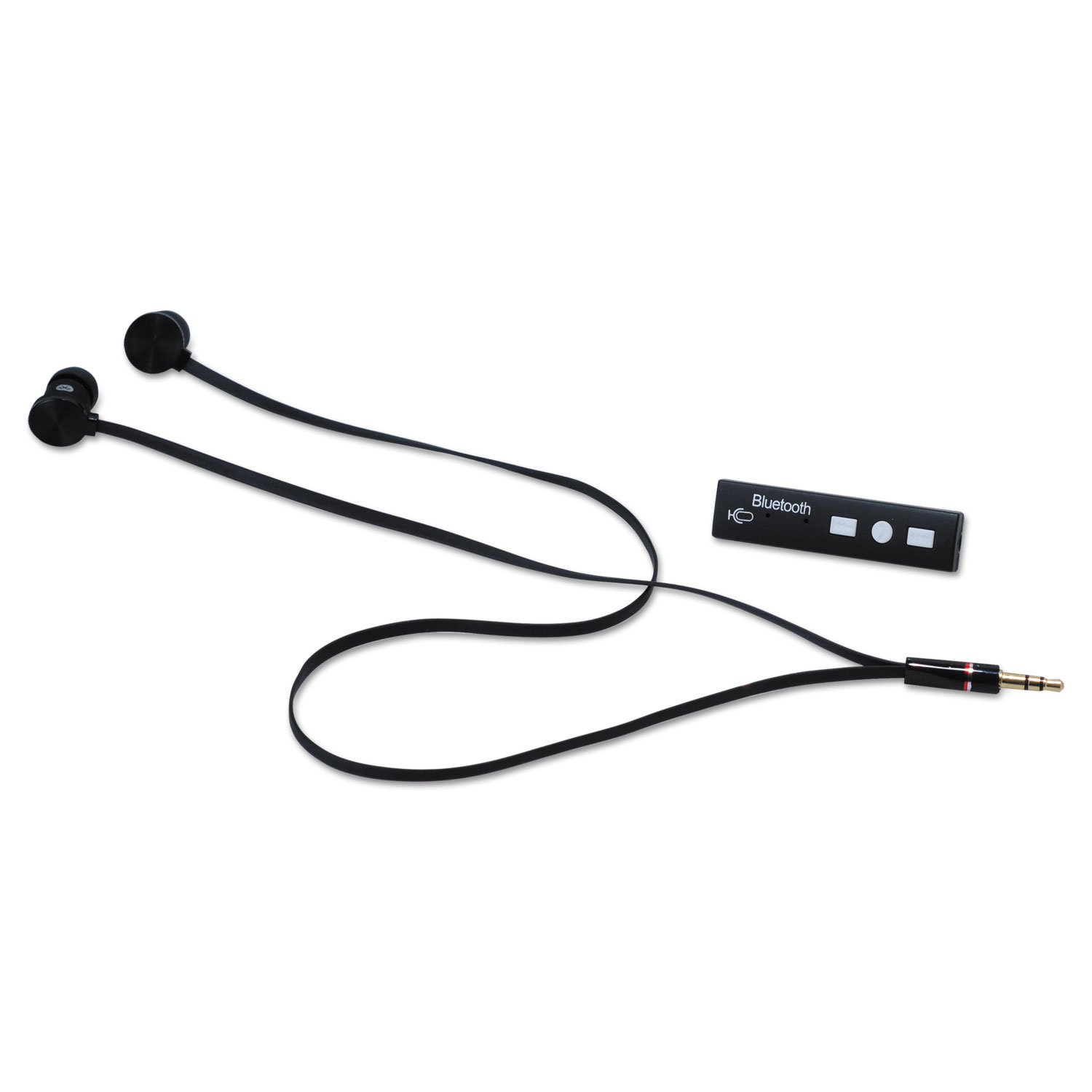 Earbuds with Bluetooth Converter, Black