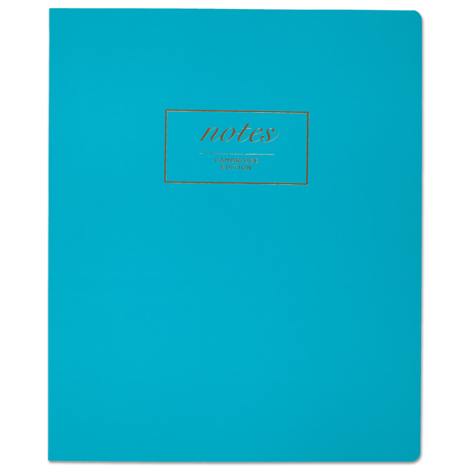  Cambridge 49550 Jewel Tone Notebook, Wide/Legal Rule, Teal Cover, 11 x 9, 80 Sheets (MEA49550) 
