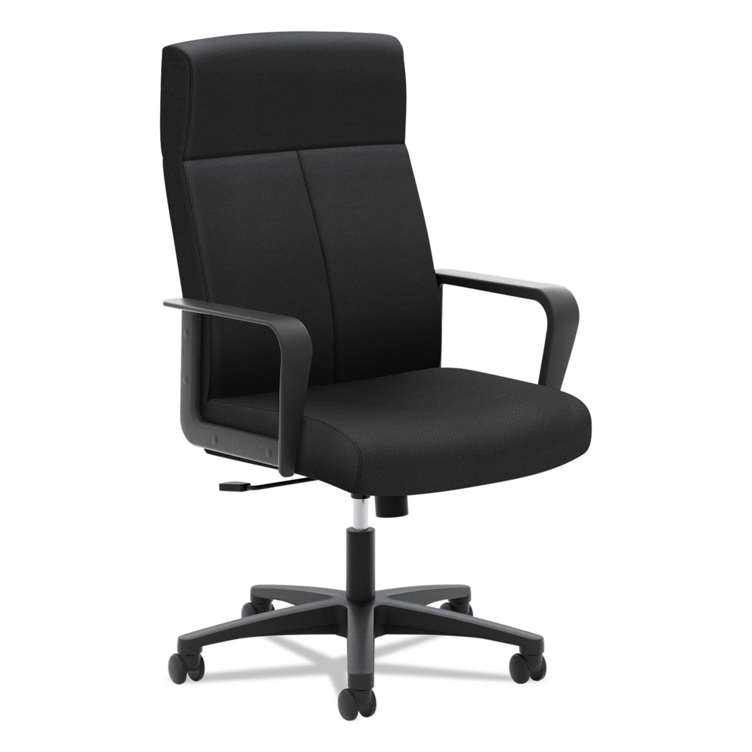 VL604 Series High-Back Executive Chair, Black Fabric