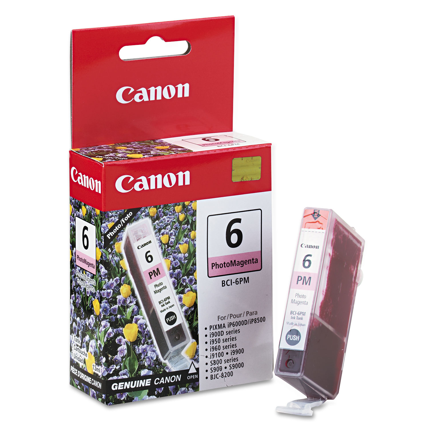  Canon 4710A003 BCI6PM (BCI-6) Ink, 370 Page-Yield, Photo Magenta (CNMBCI6PM) 