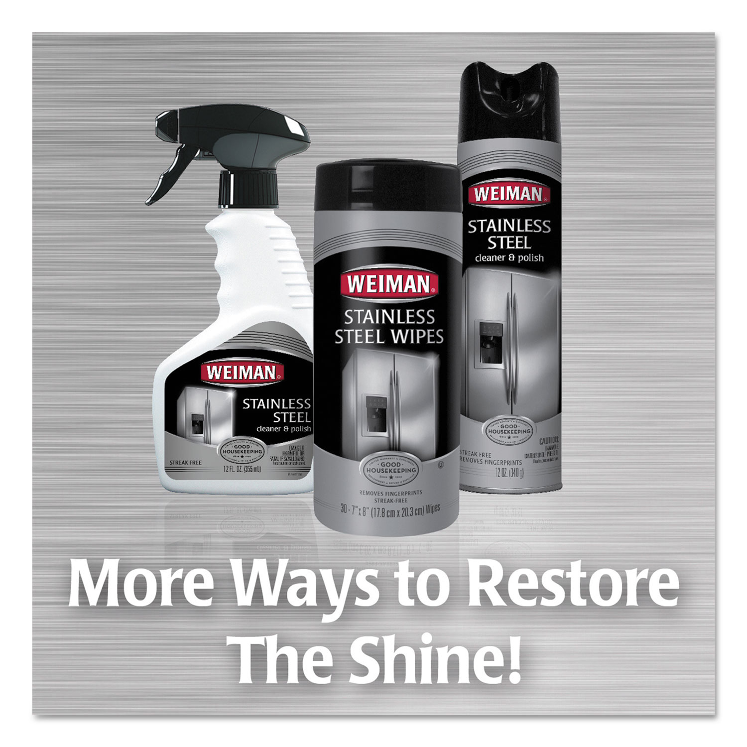 SSS® Stainless Steel Cleaner & Polish - 15 oz.