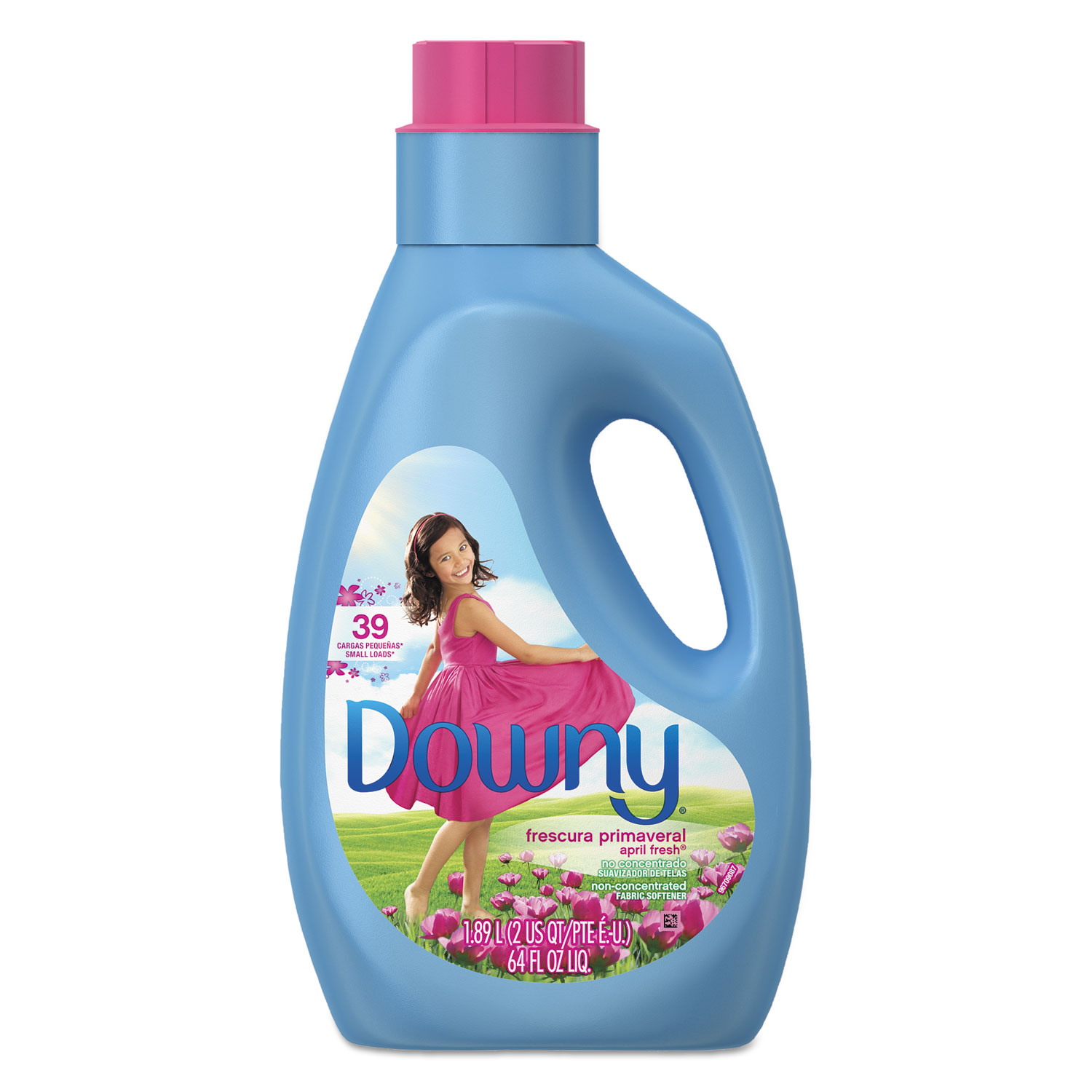  Downy 89672EA Liquid Fabric Softener, April Fresh, 64oz Bottle (PGC89672) 
