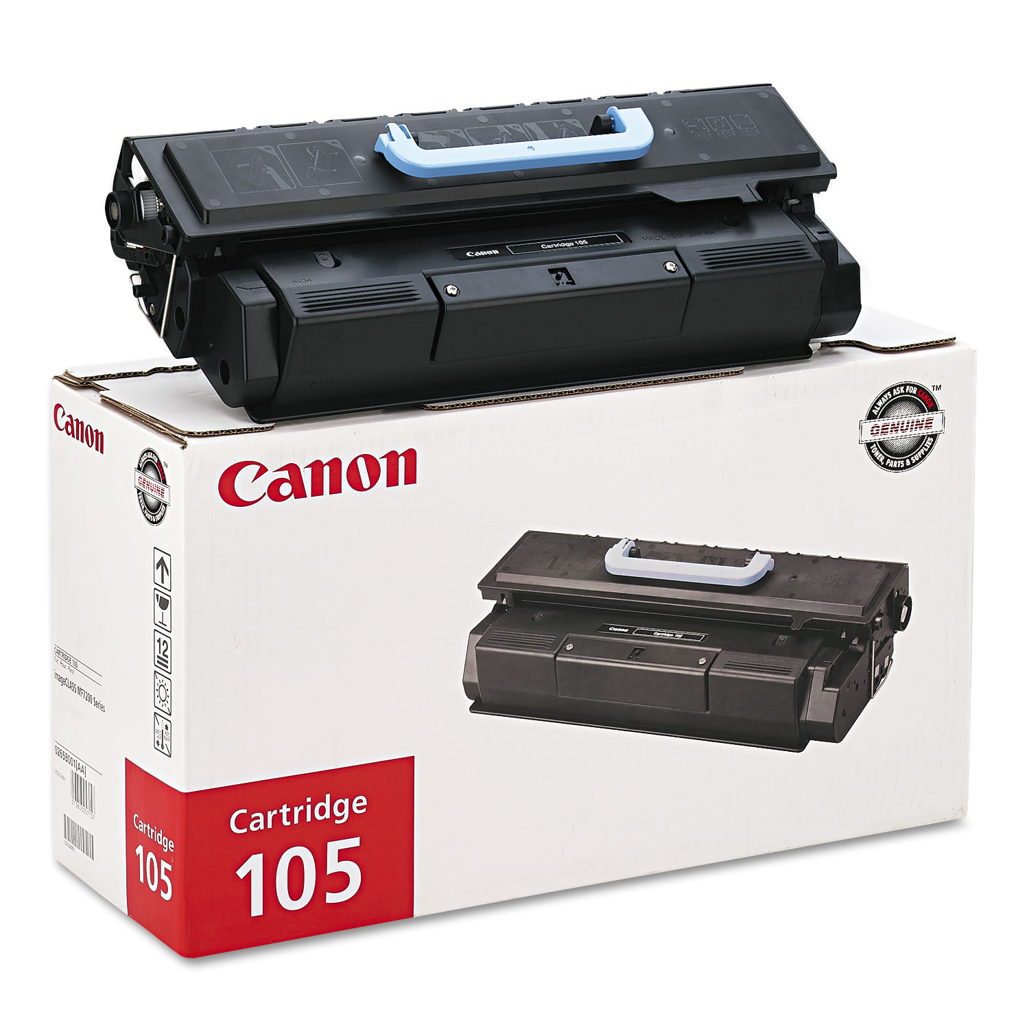  Canon 0265B001 CART105 (105) Toner, 10000 Page-Yield, Black (CNMCART105) 