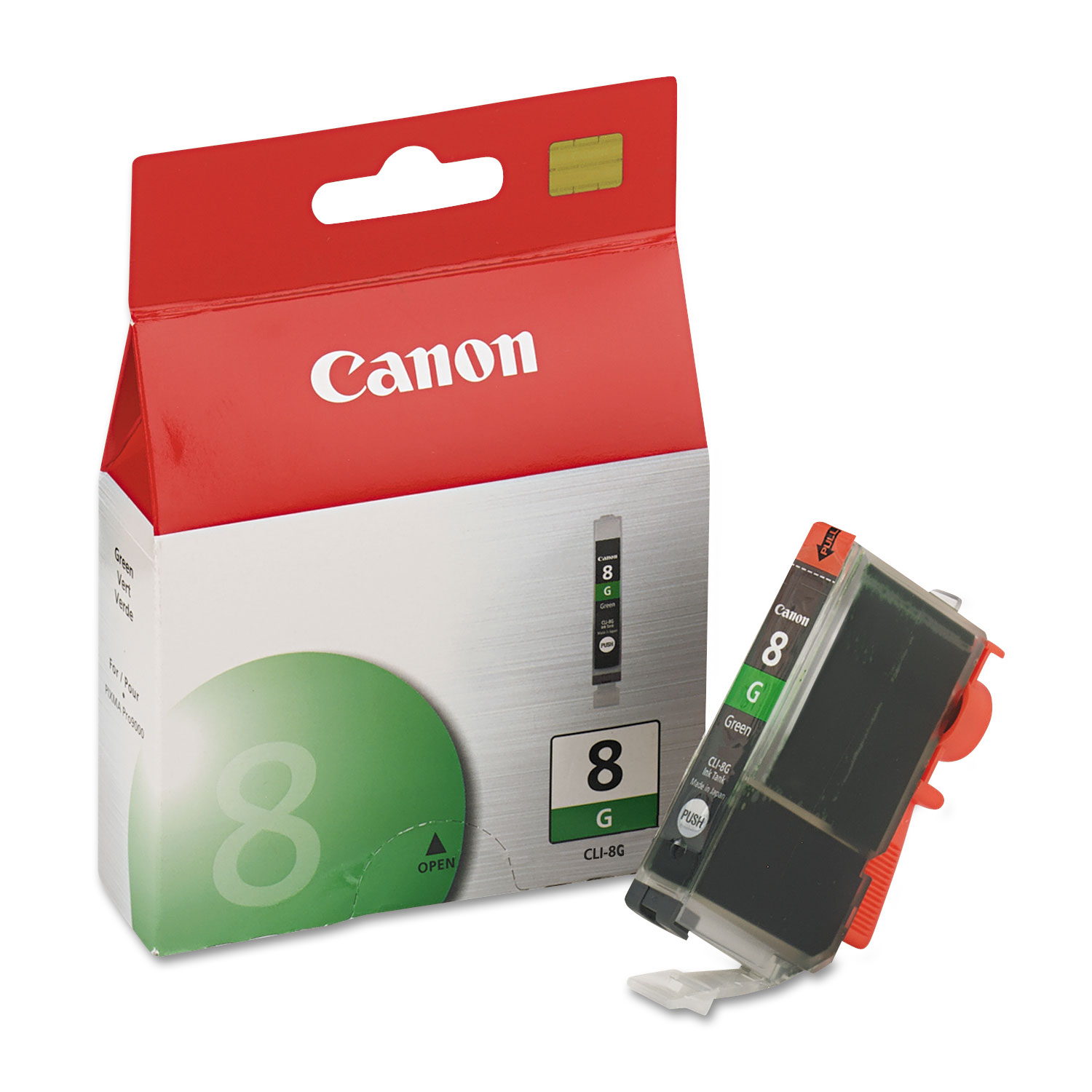  Canon 0627B002 CLI8G (CLI-8) Ink, Green (CNMCLI8G) 