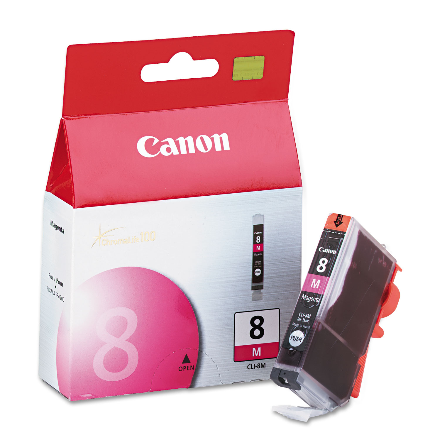 Canon 0622B002 CLI8M (CLI-8) Ink, Magenta (CNMCLI8M) 