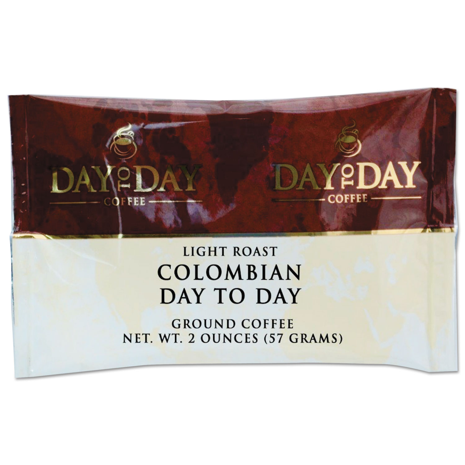  Day to Day Coffee PCO21001 100% Pure Coffee, Colombian, 2 oz Pack, 42/Carton (PCO21001) 