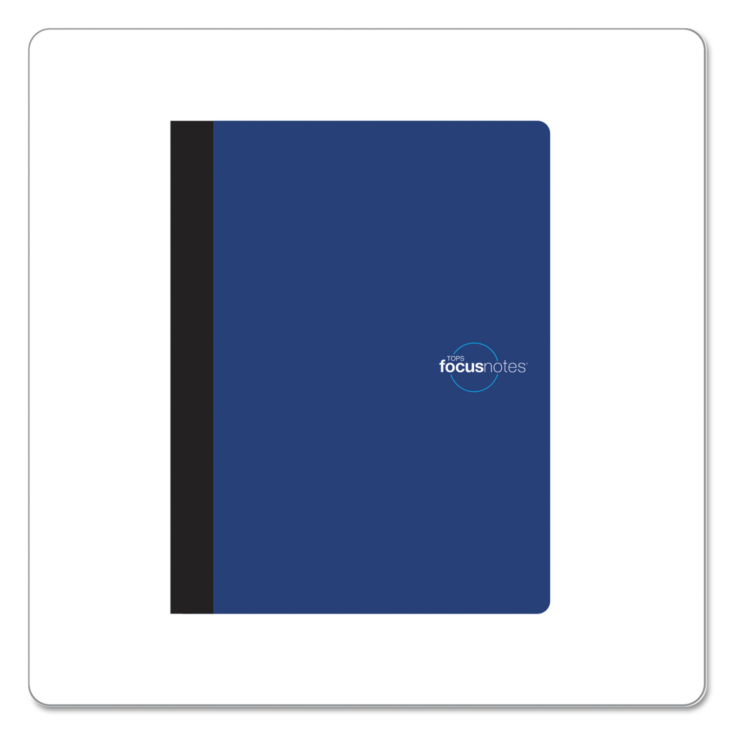  TOPS 90224 FocusNotes Composition Book, Lecture Notes, Blue, 9.75 x 7.5, 80 Sheets (TOP90224) 