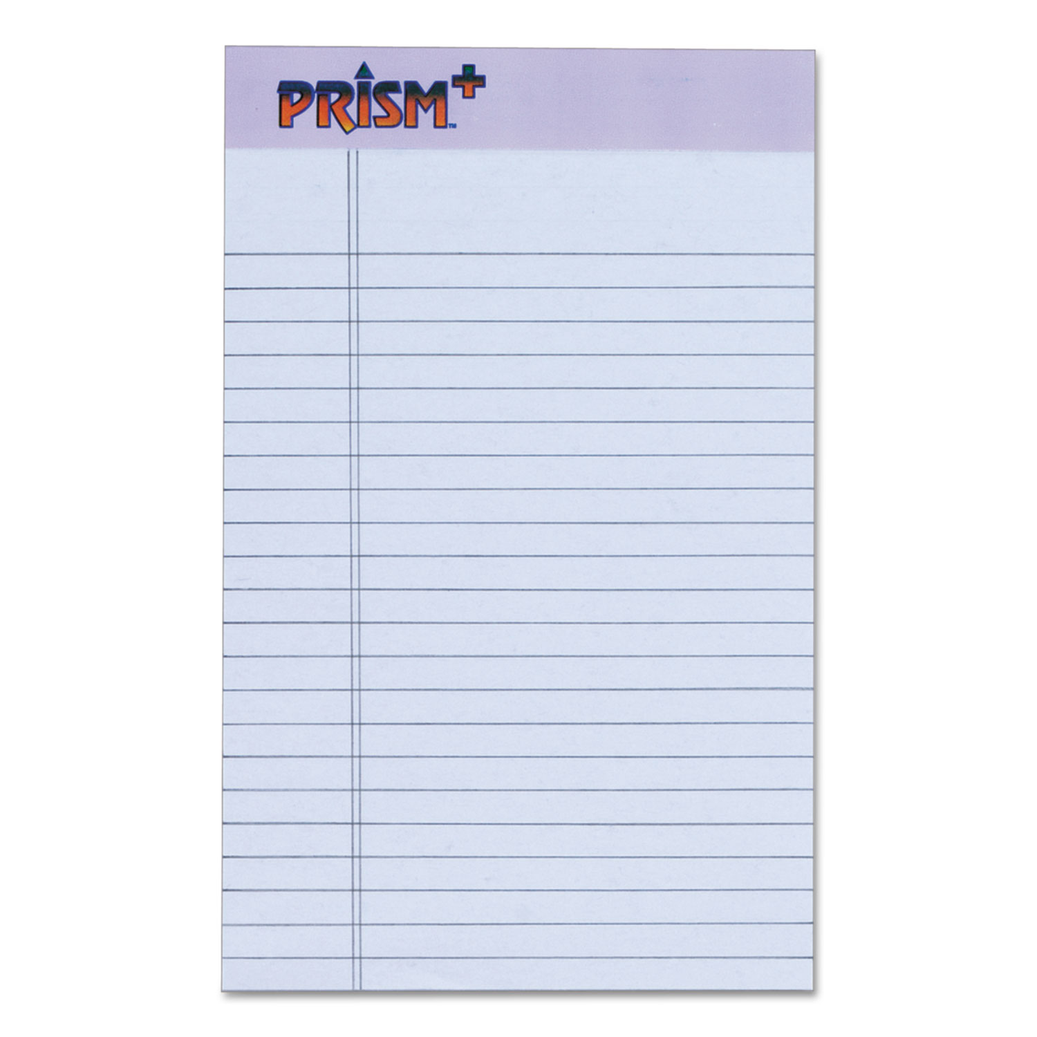  TOPS 63040 Prism + Writing Pads, Narrow Rule, 5 x 8, Pastel Orchid, 50 Sheets, 12/Pack (TOP63040) 