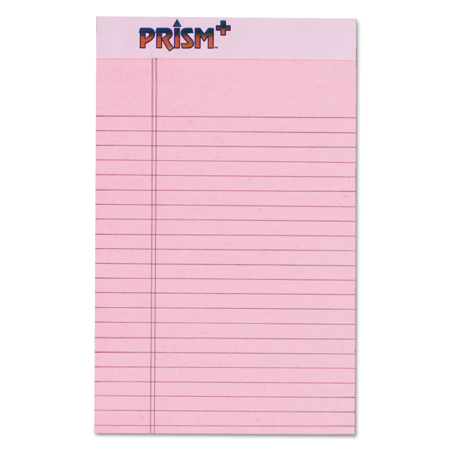  TOPS 63050 Prism + Writing Pads, Narrow Rule, 5 x 8, Pastel Pink, 50 Sheets, 12/Pack (TOP63050) 