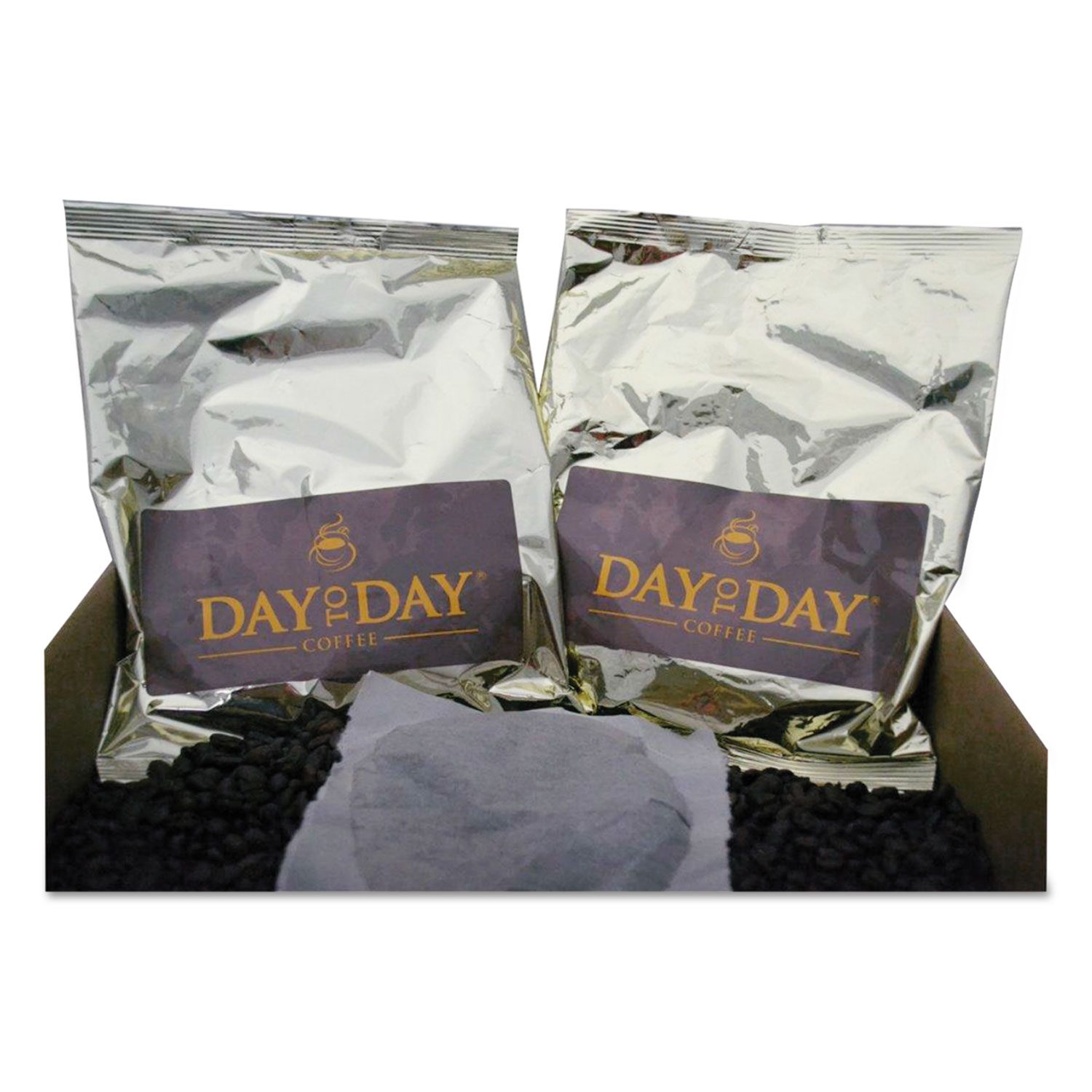 100% Pure Coffee, Dark Roast, 1.5 oz, 36/Carton