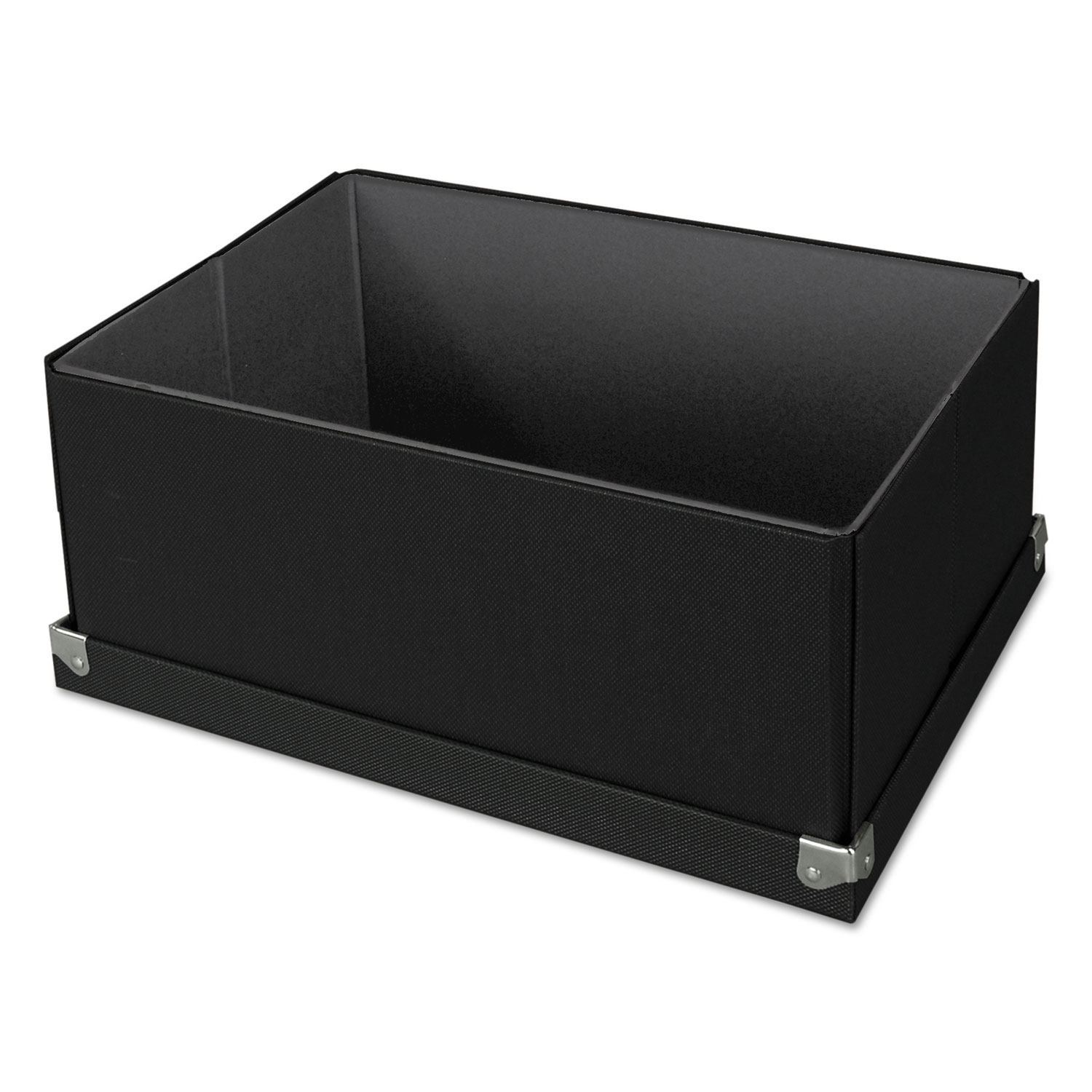Pop n Store Decorative Box, 9.5 x 12.75 x 3.13, Black