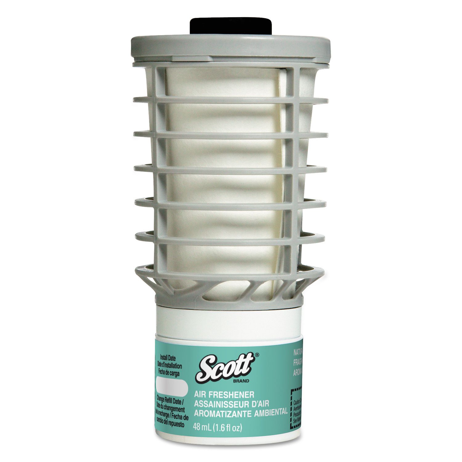  Scott 12369 Essential Continuous Air Freshener Refill, Natural, 1.6 oz, 6/Carton (KCC12369) 